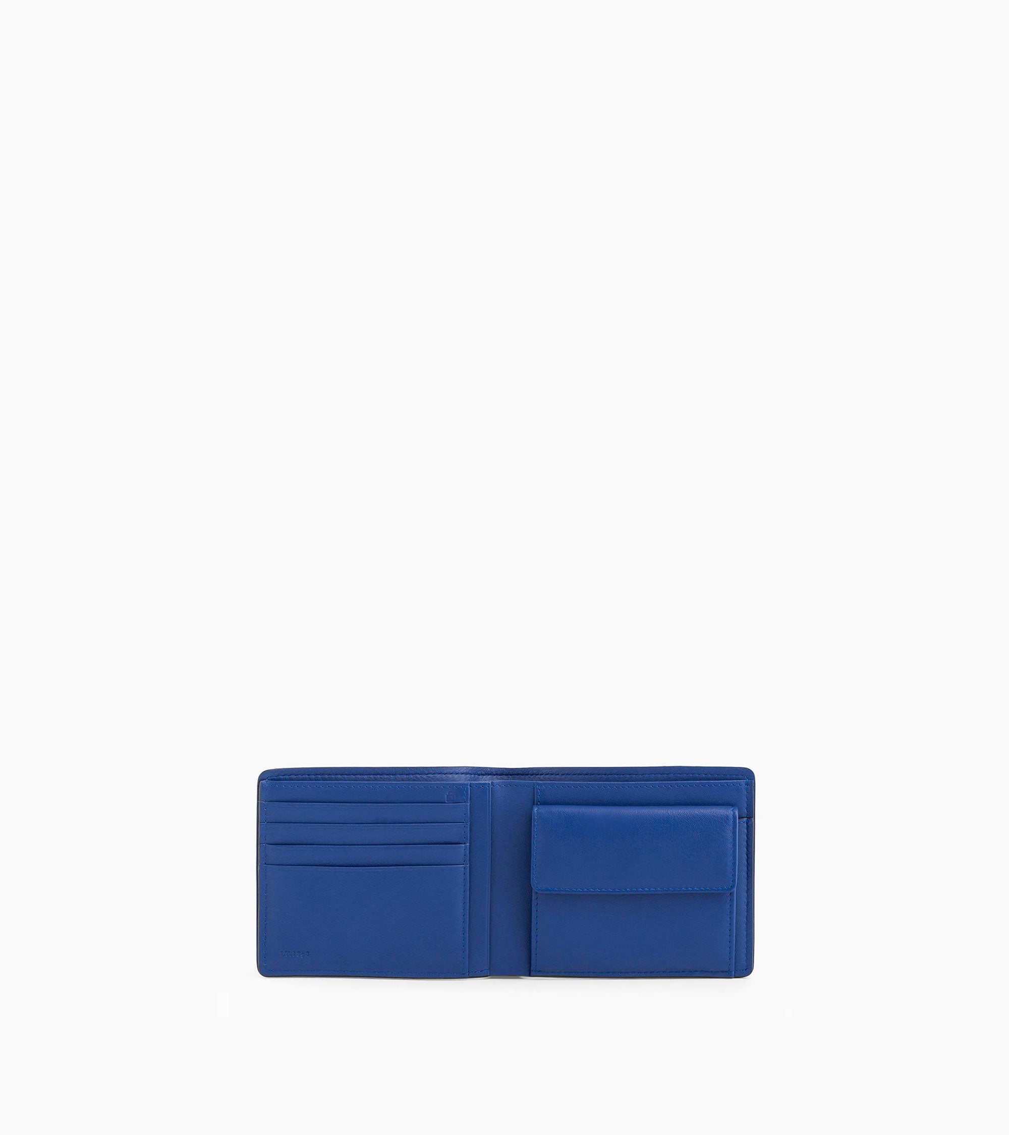 Augustin horizontal flap pocket wallet in grained leather