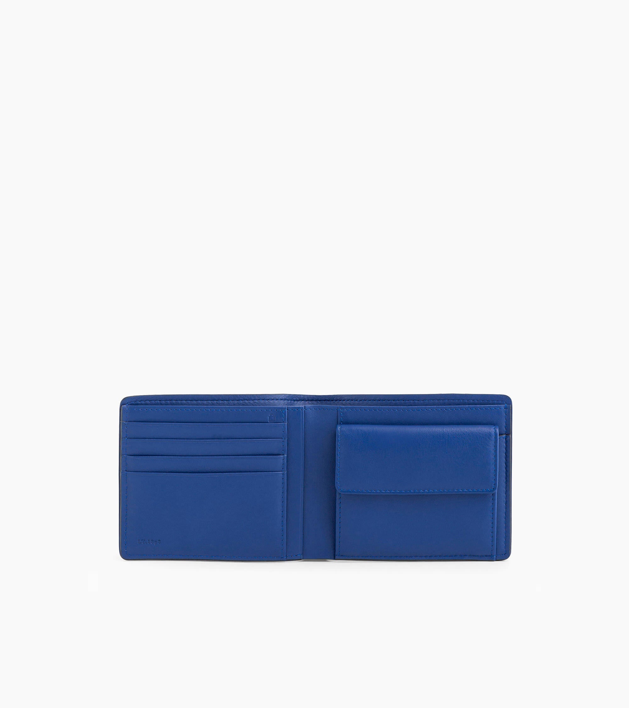 Augustin horizontal flap pocket wallet in grained leather