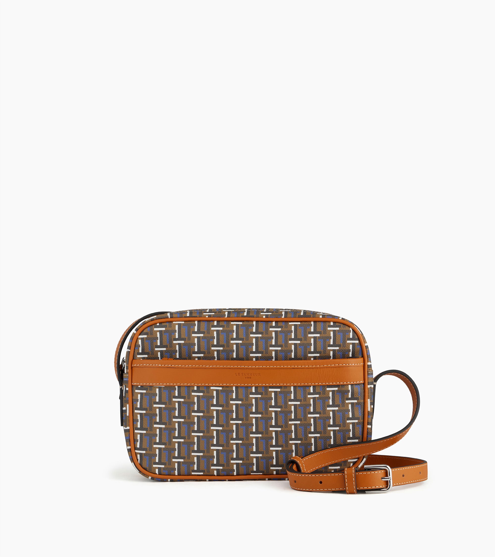 Camille small bag with crossbody strap in monogram canvas