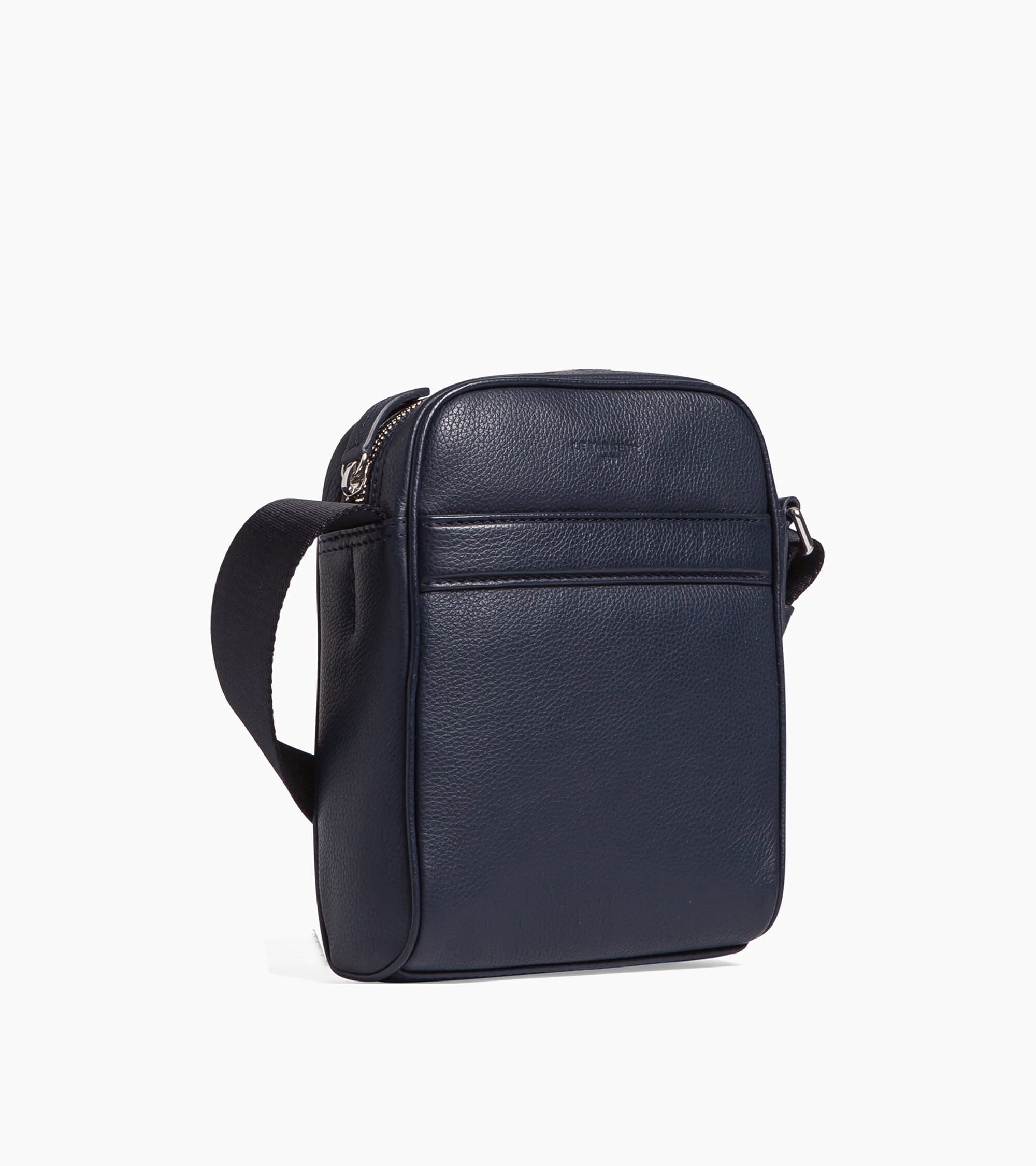 Charles small cross body bag in grained leather