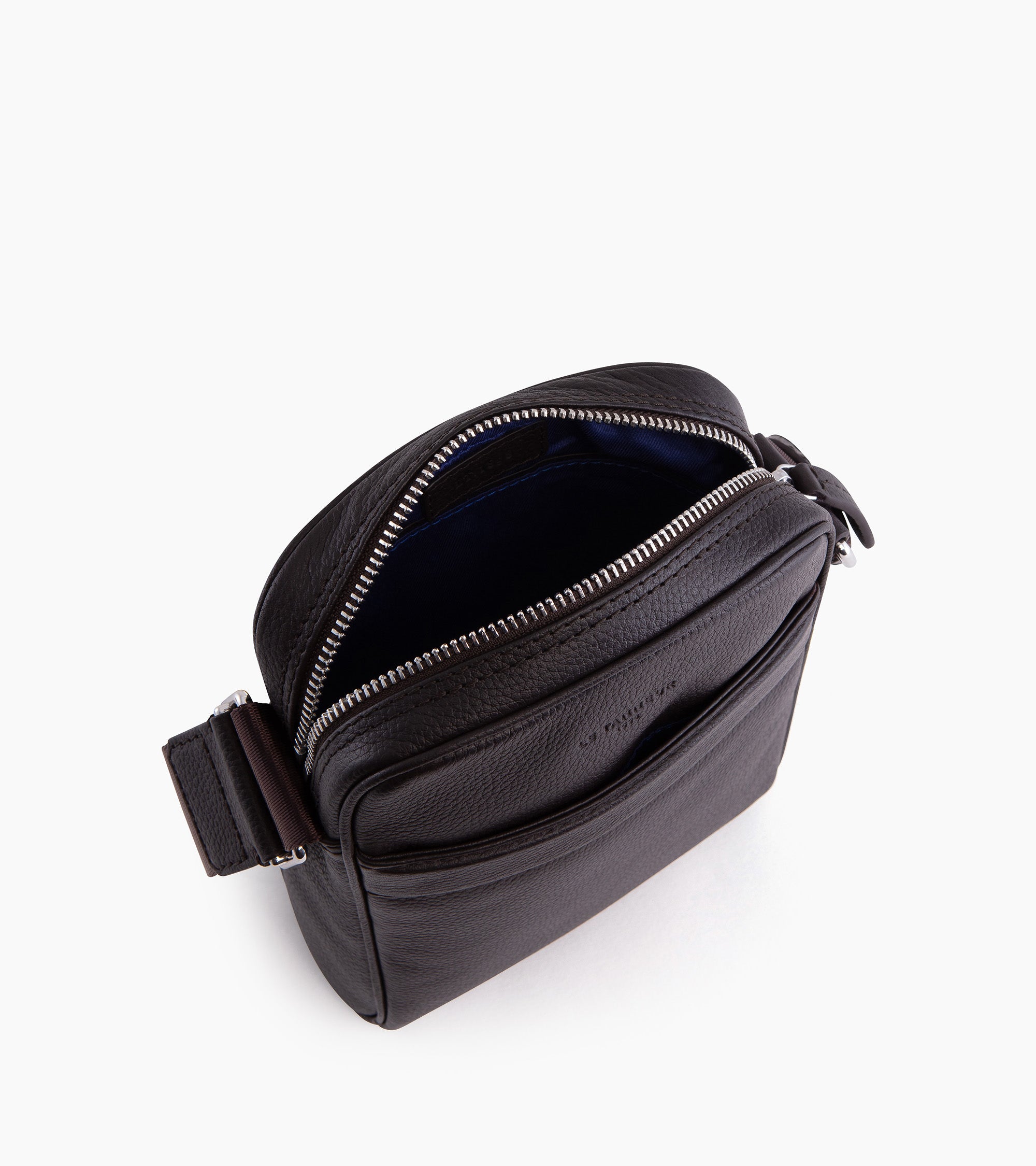 Charles small cross body bag in grained leather