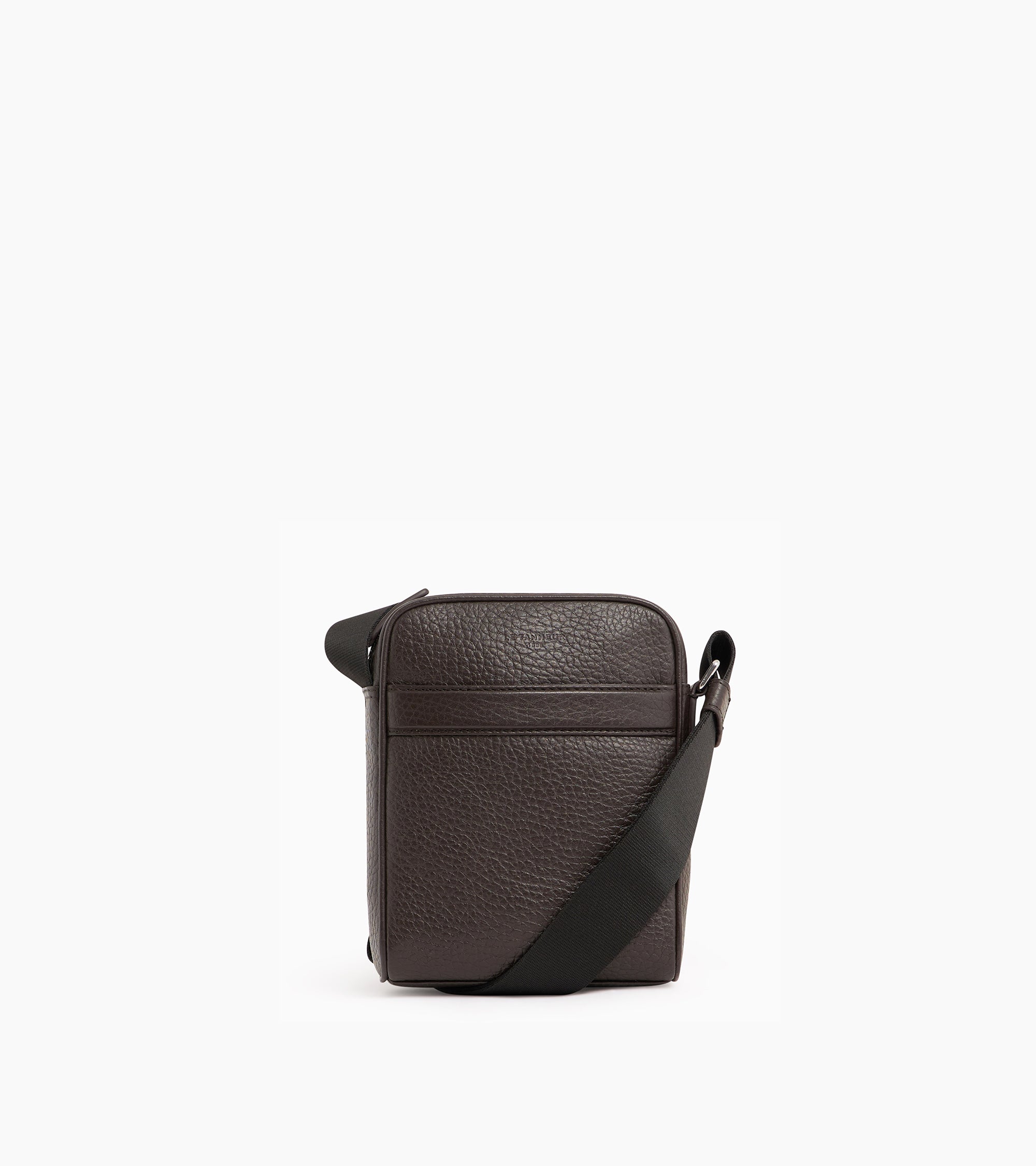 Charles small bag in buffalo-effect grained leather