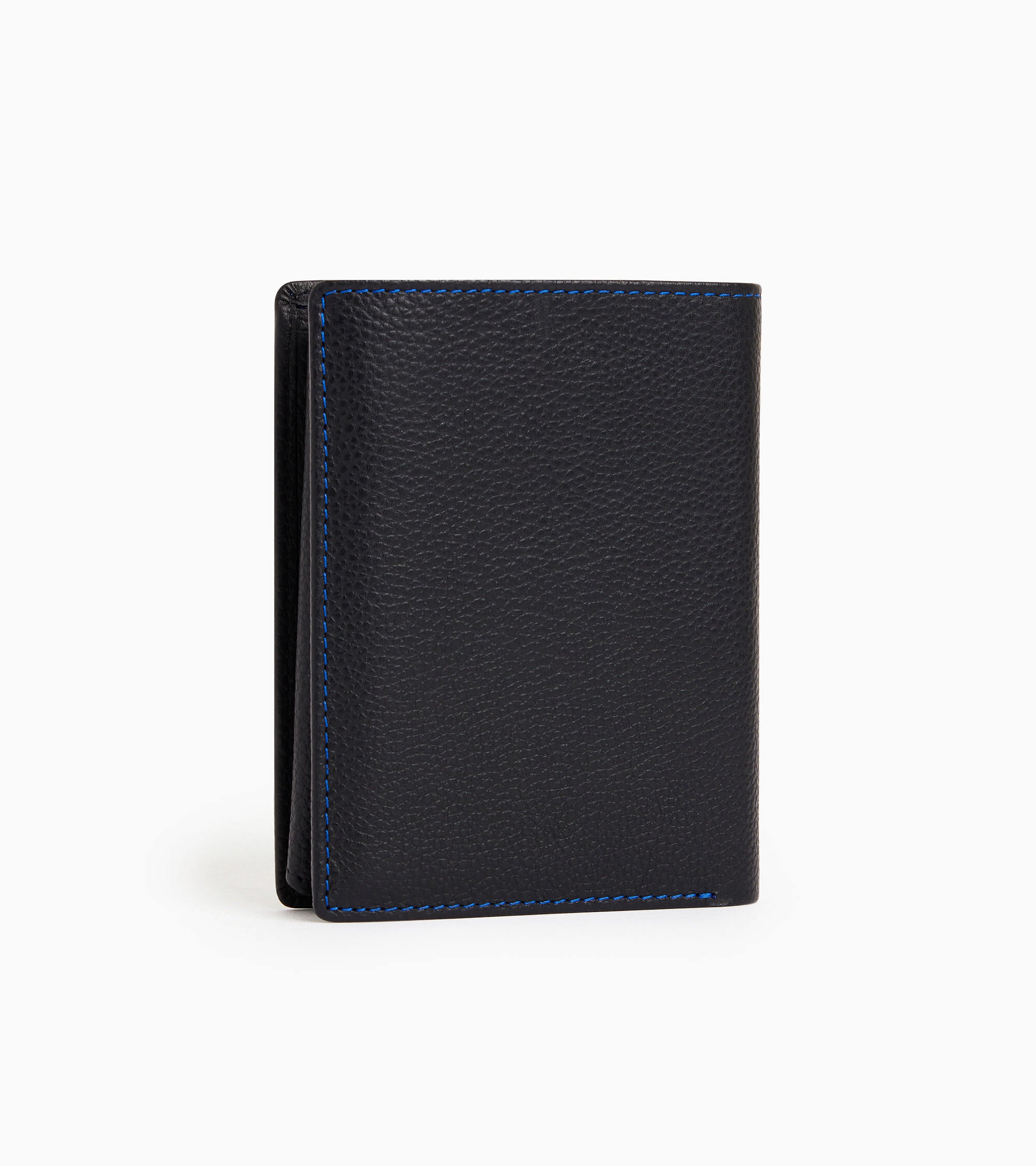 Charles adjustable flexible wallet in grained leather