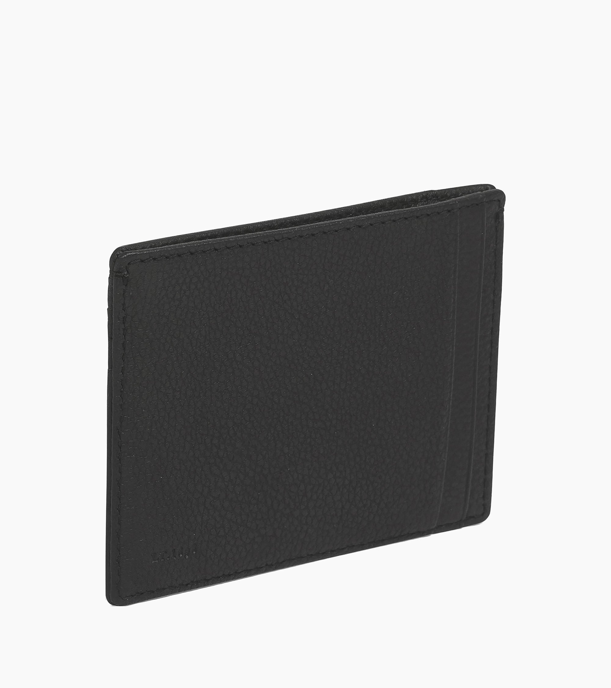 Charles documents holder in grained leather