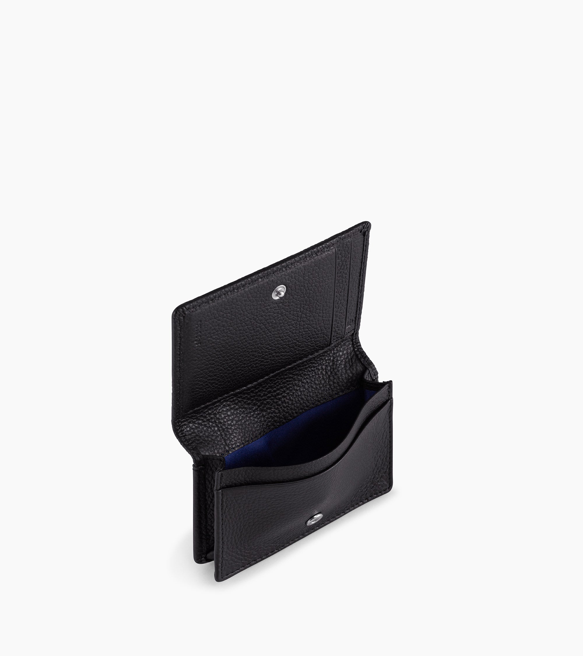 Charles card holder in grained leather