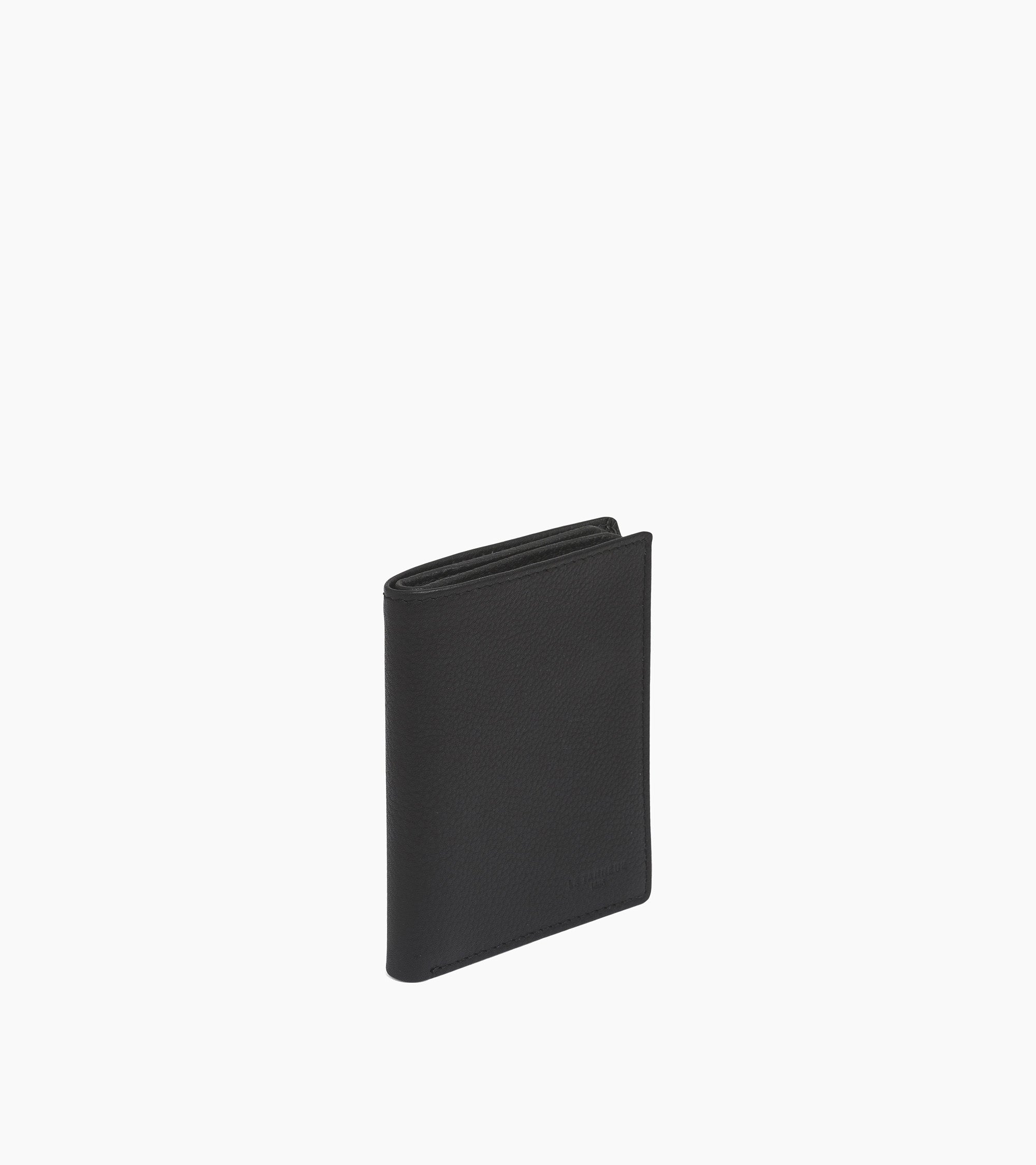 Charles medium-sized card holder in grained leather