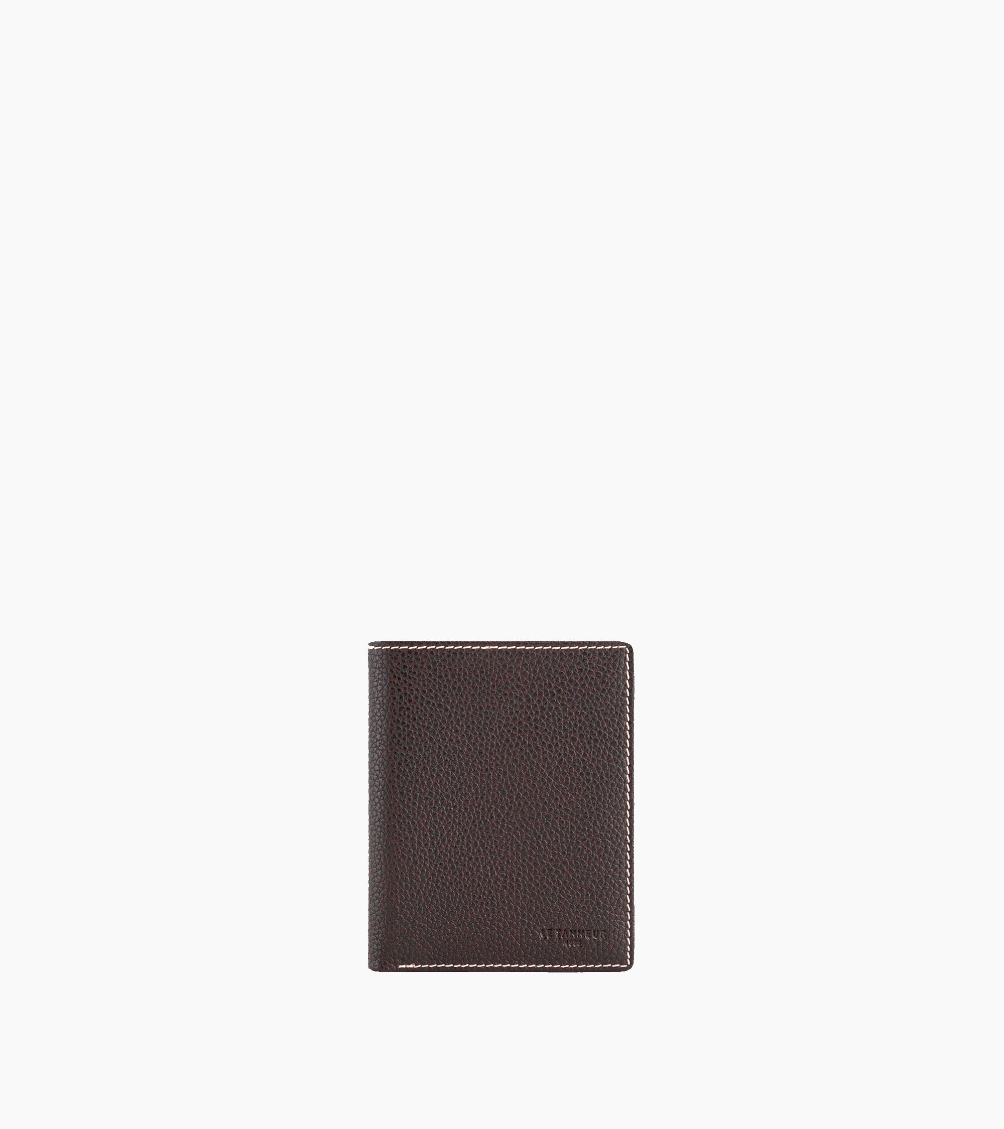 Charles medium-sized card holder in grained leather