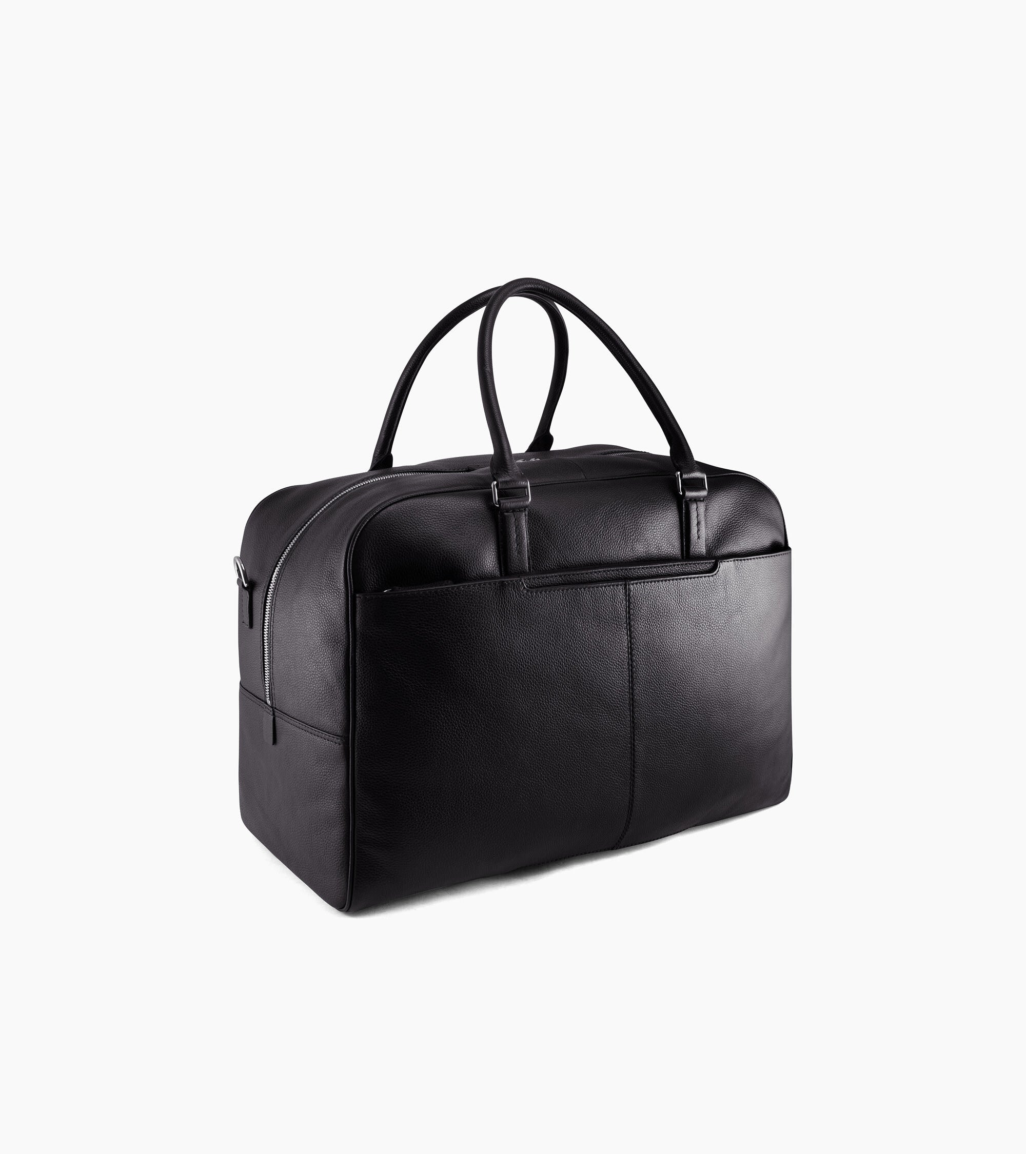 Charles Travel duffle in grained leather