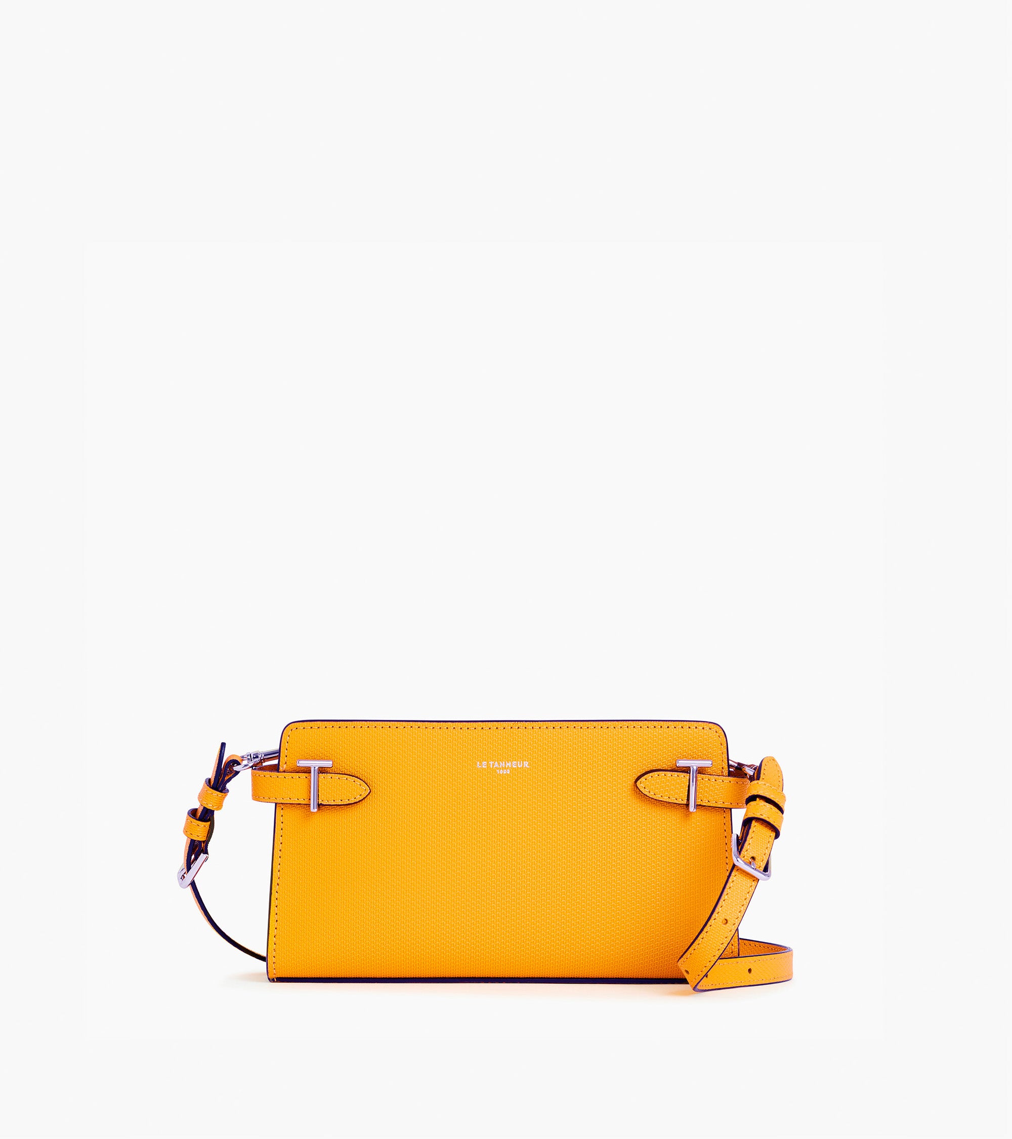 Small Emilie shoulder bag in T signature leather