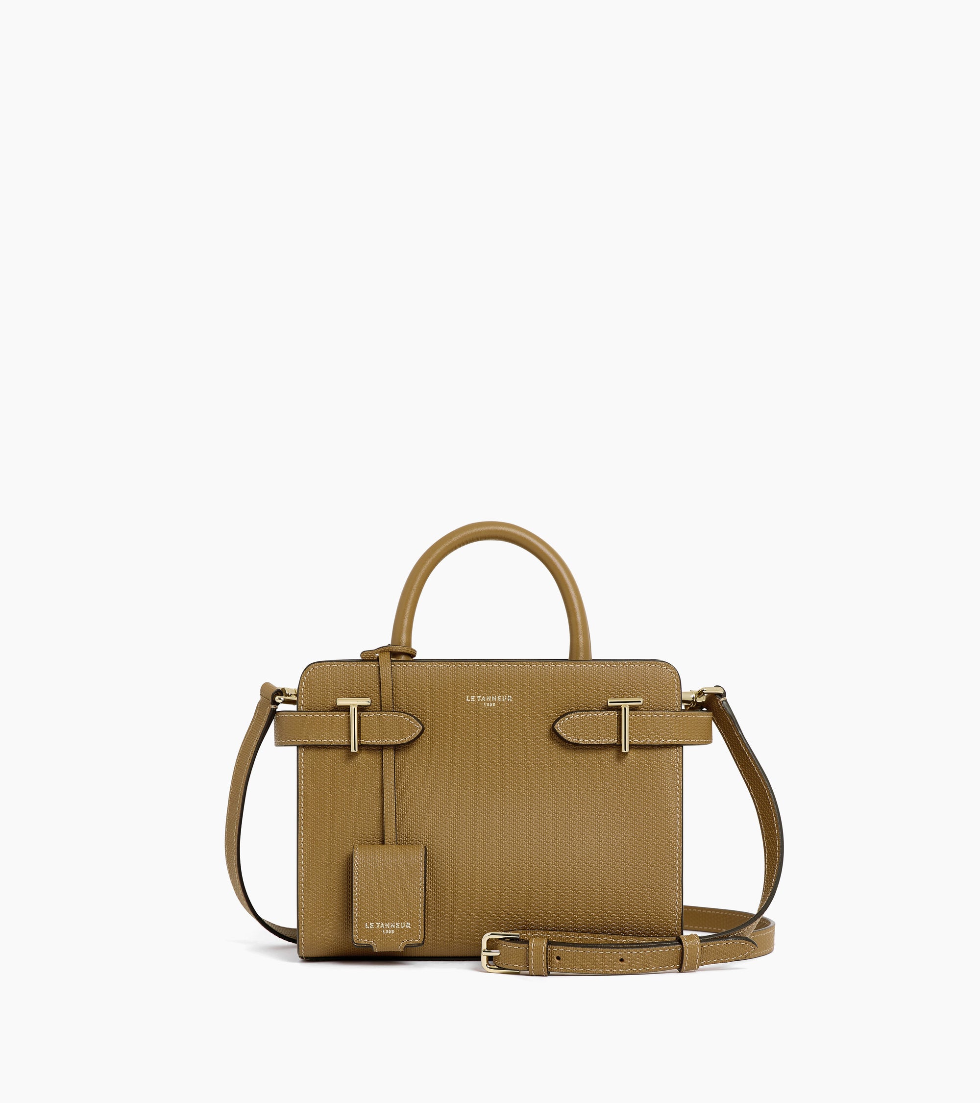 Emilie small handbag in signature T leather