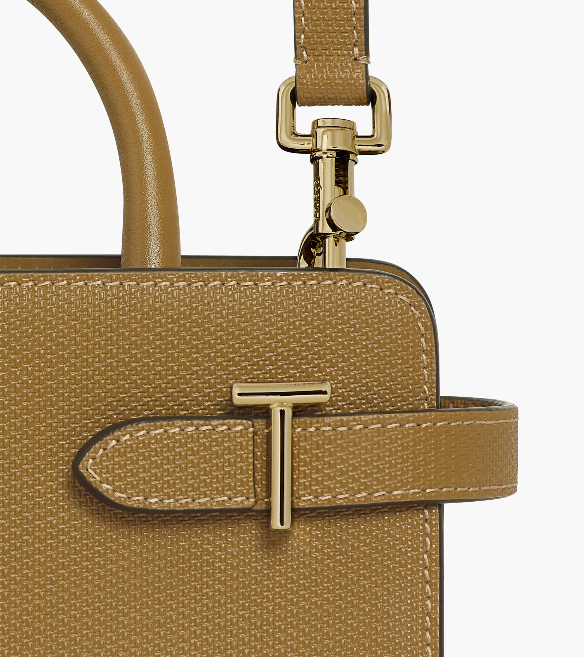 Emilie small handbag in signature T leather