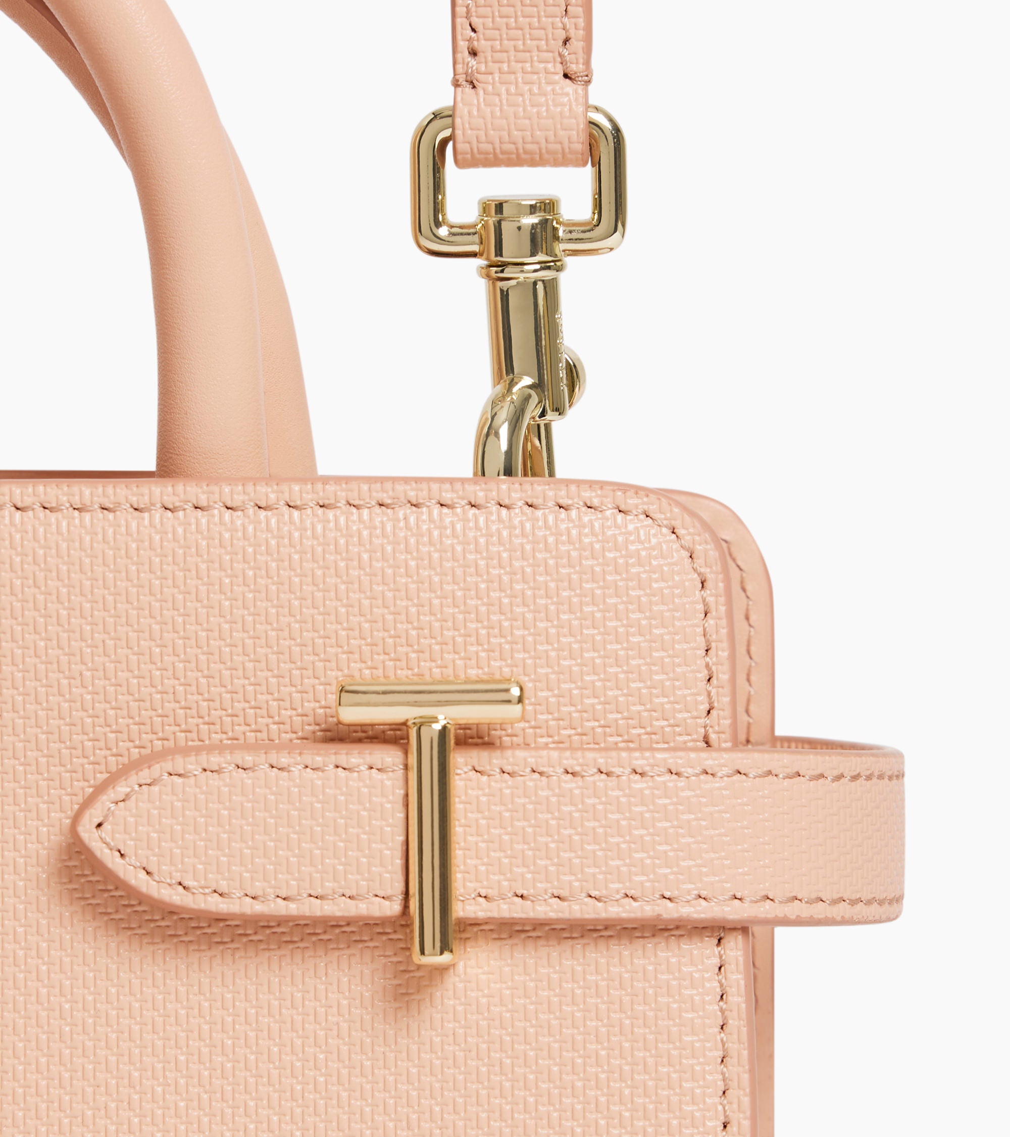 Emilie small handbag in signature T leather