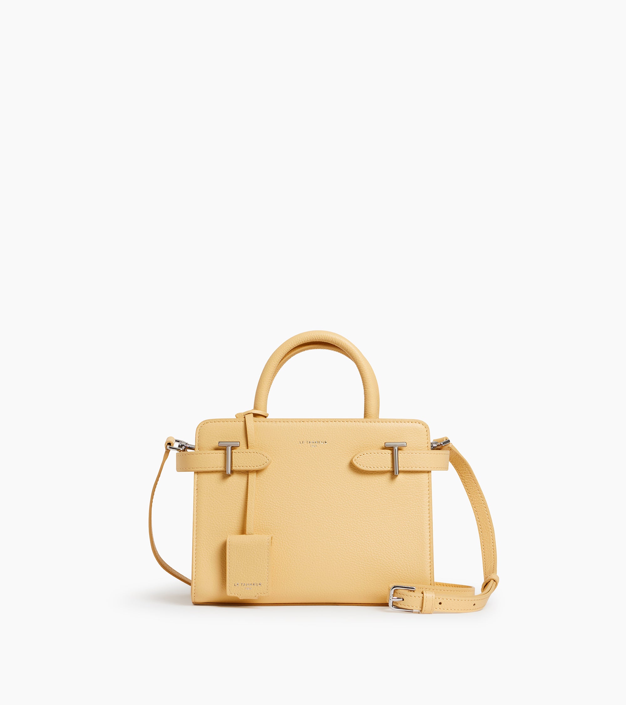 Emilie small handbag in grained leather