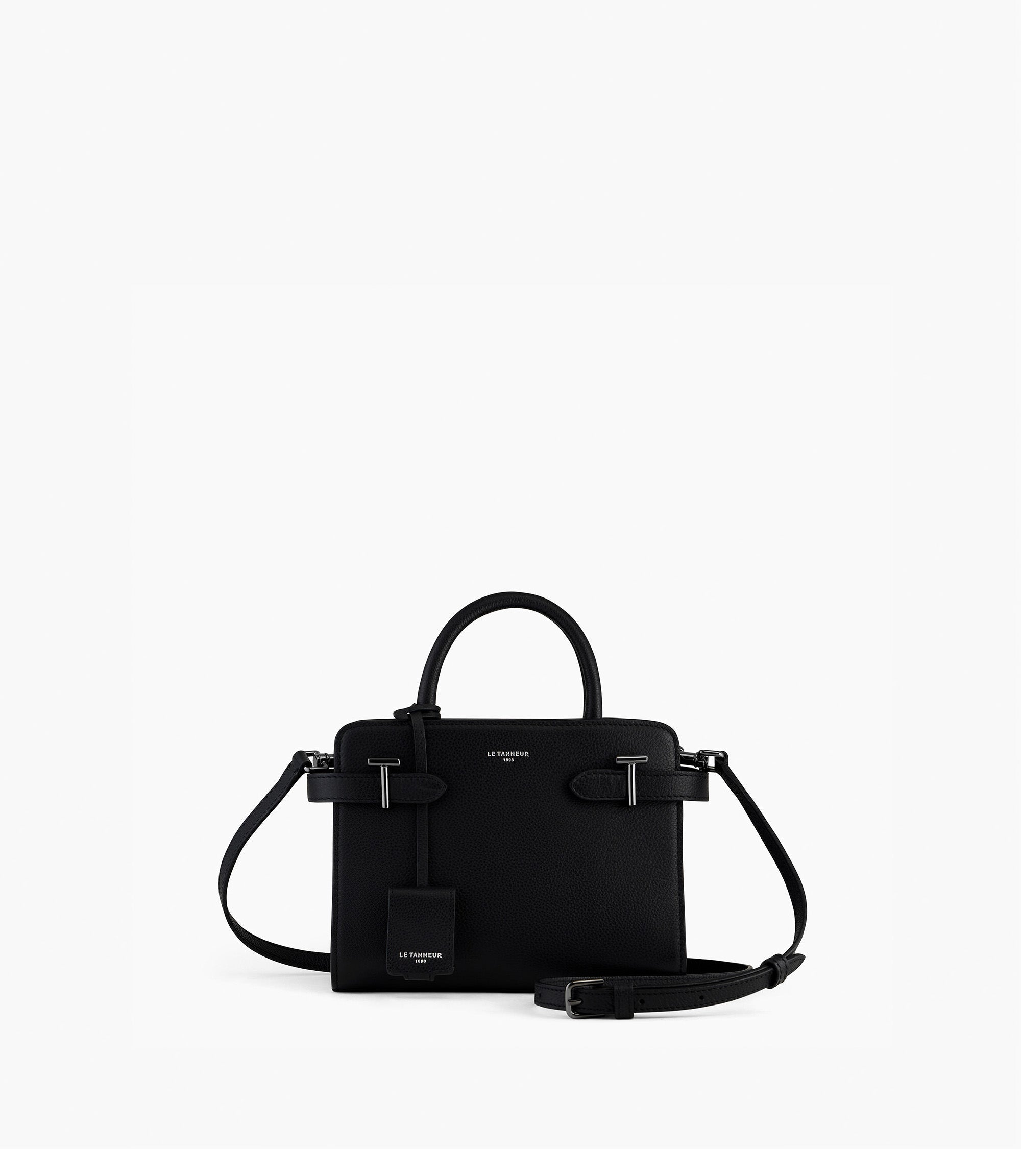 Emilie small handbag in grained leather