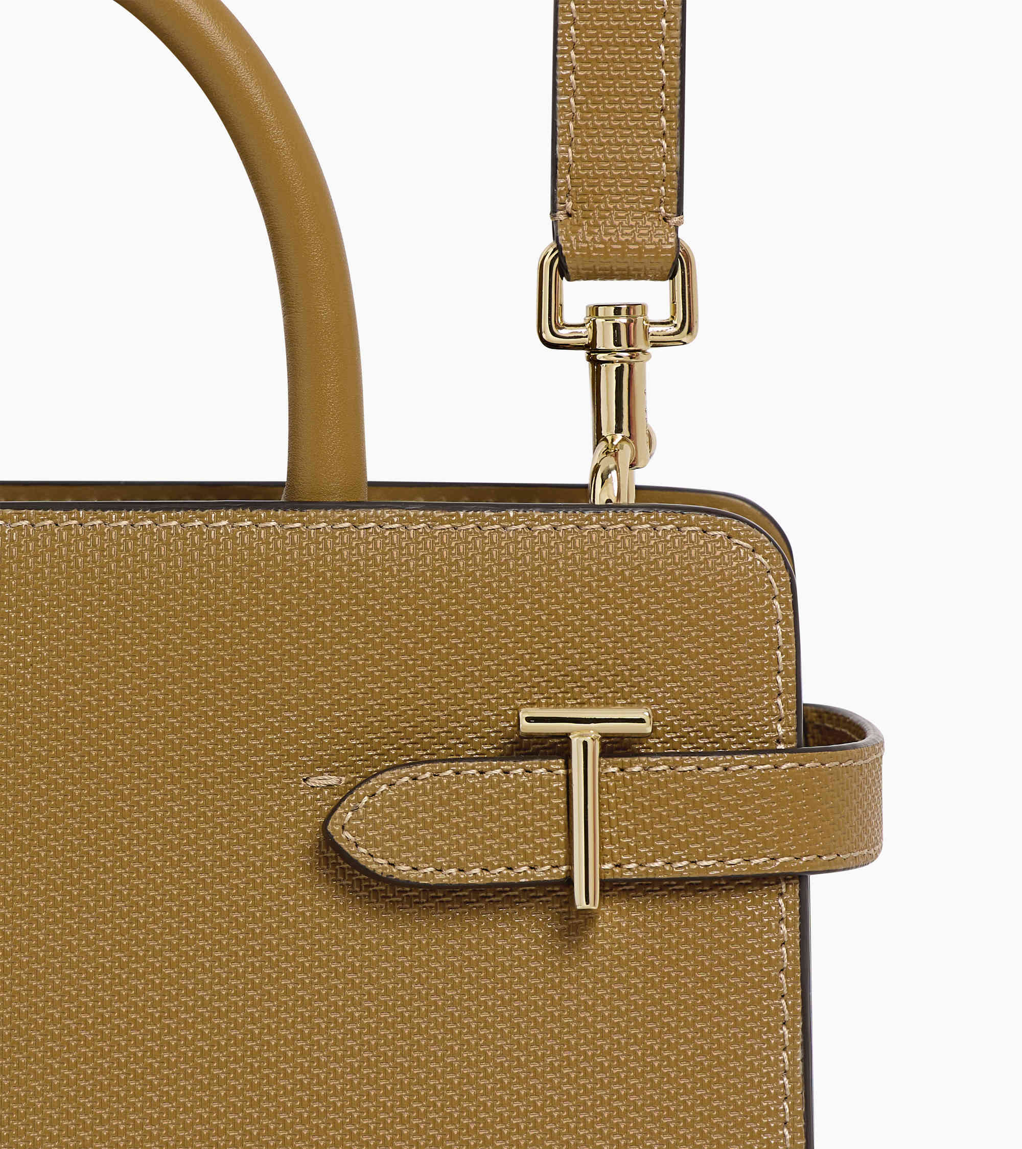 Emilie medium-sized handbag in signature T leather