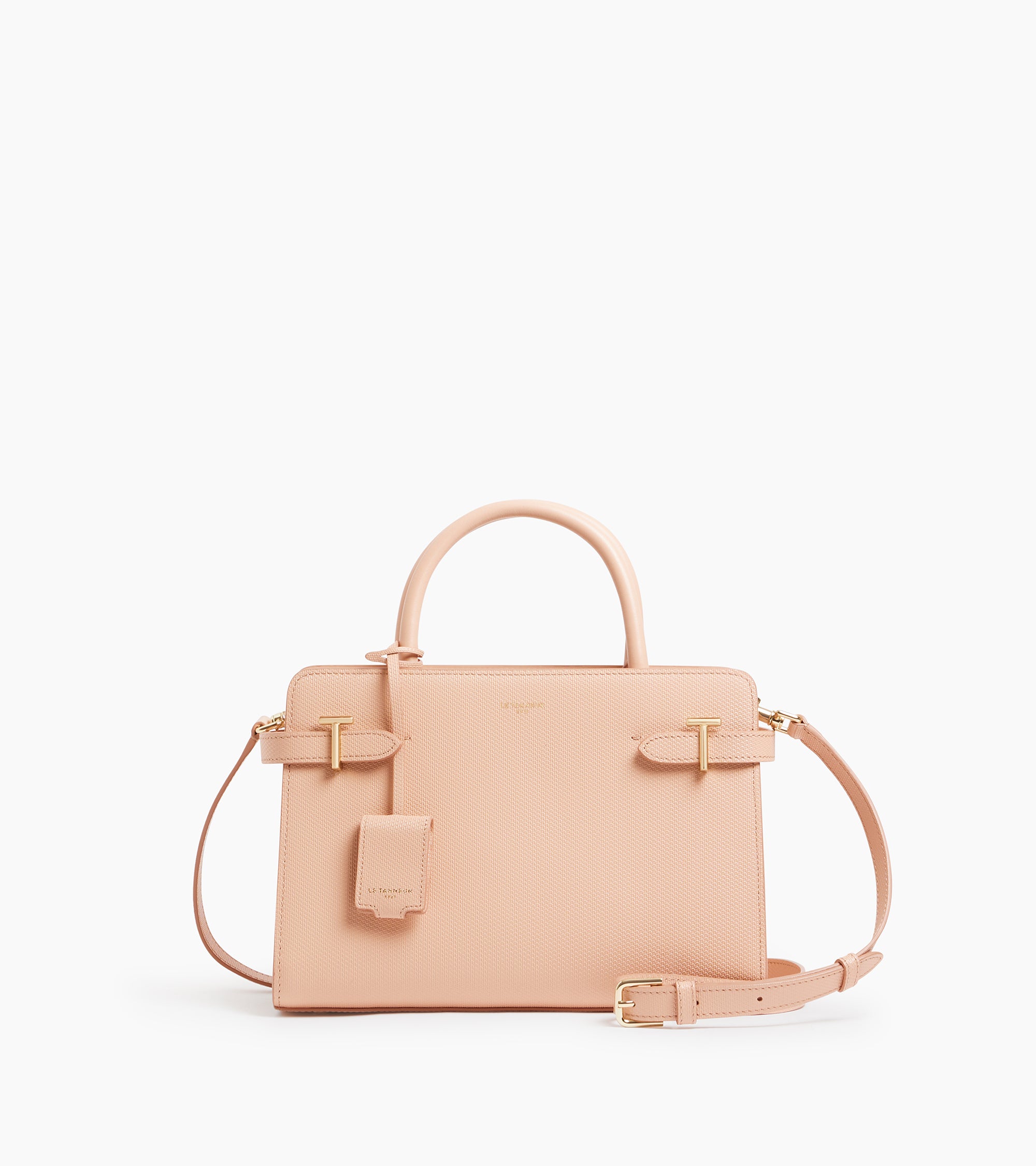 Emilie medium-sized handbag in signature T leather