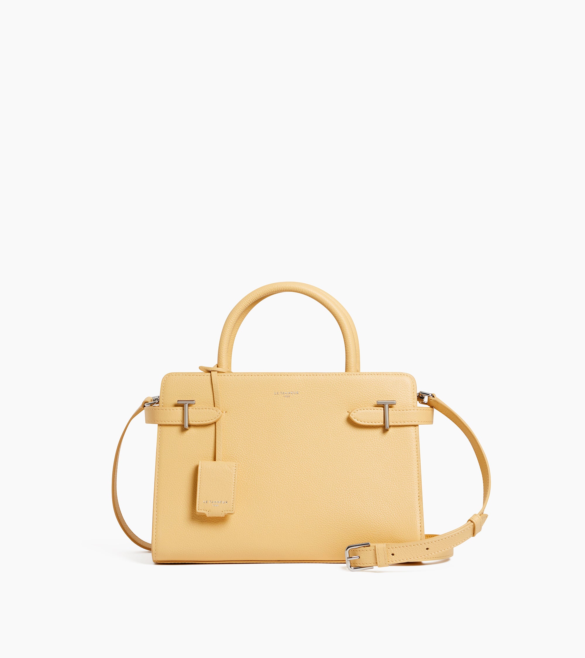 Emilie medium-sized handbag in grained leather