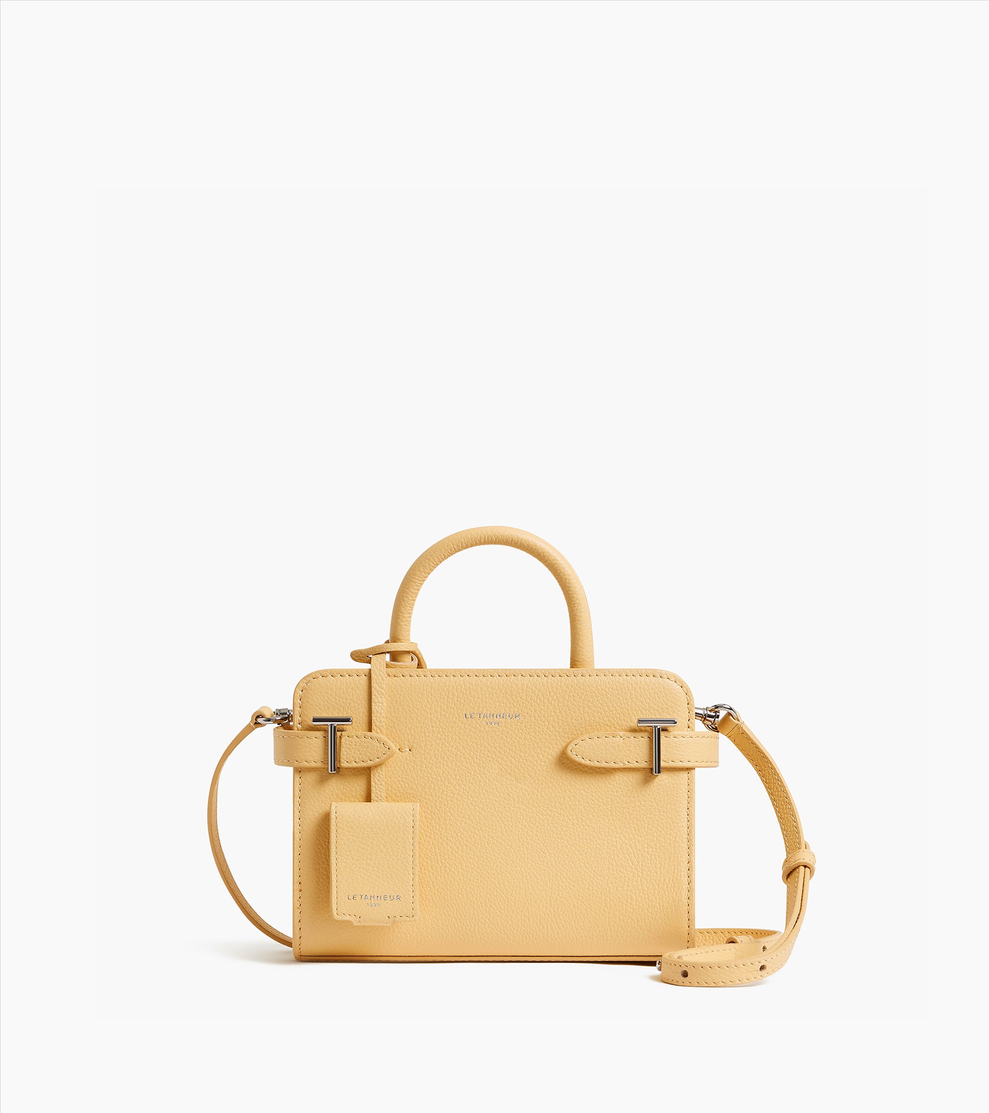 Emilie mini handbag in grained leather