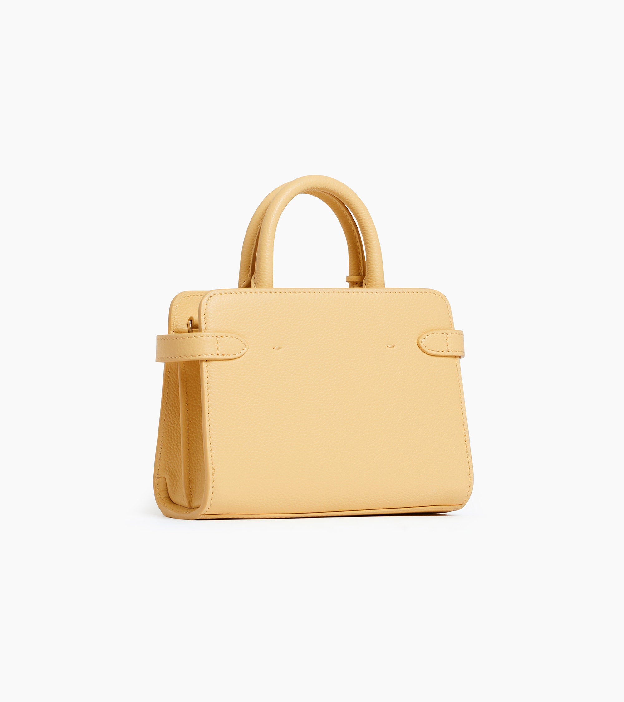 Emilie mini handbag in grained leather