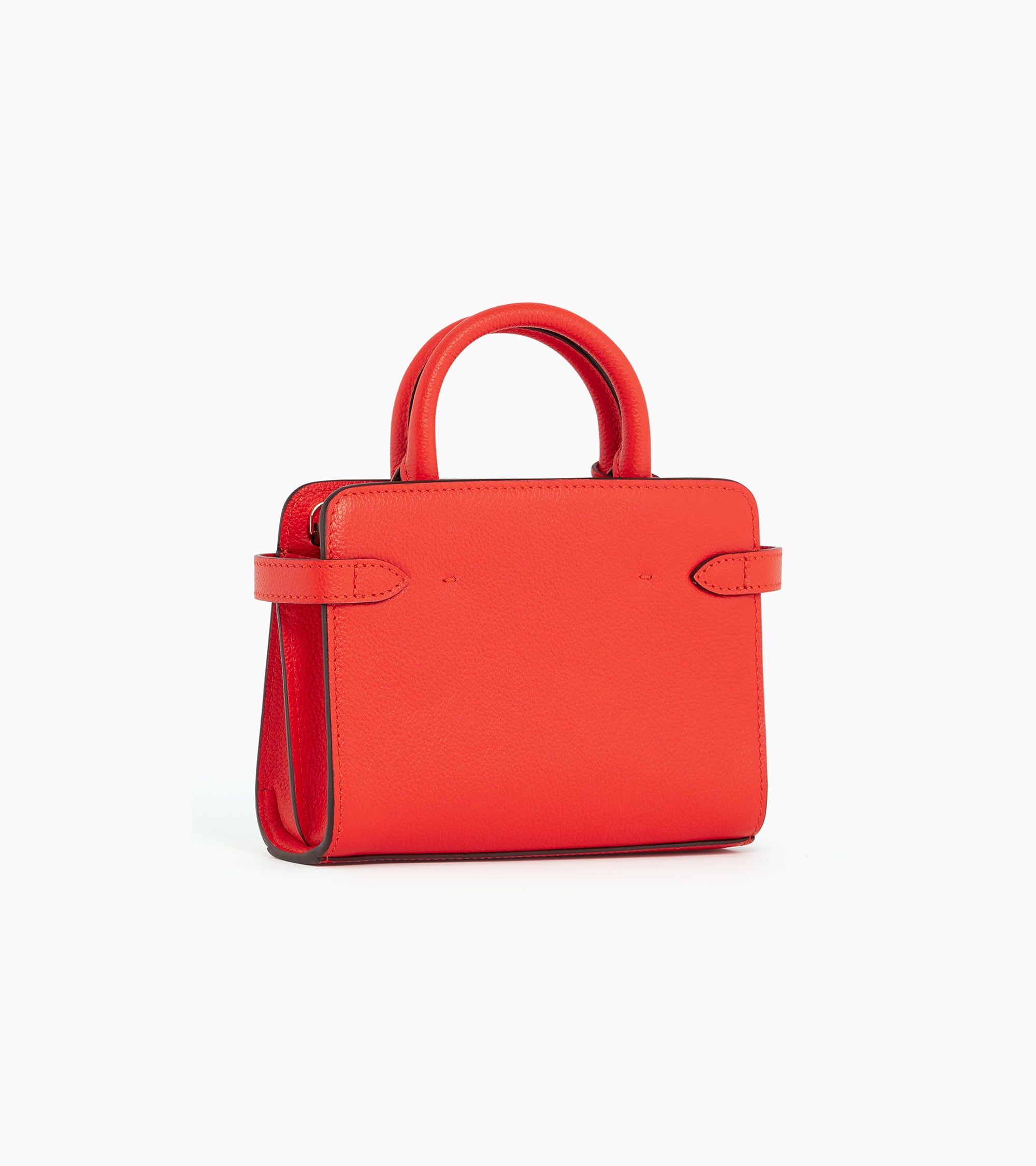 Emilie mini handbag in grained leather