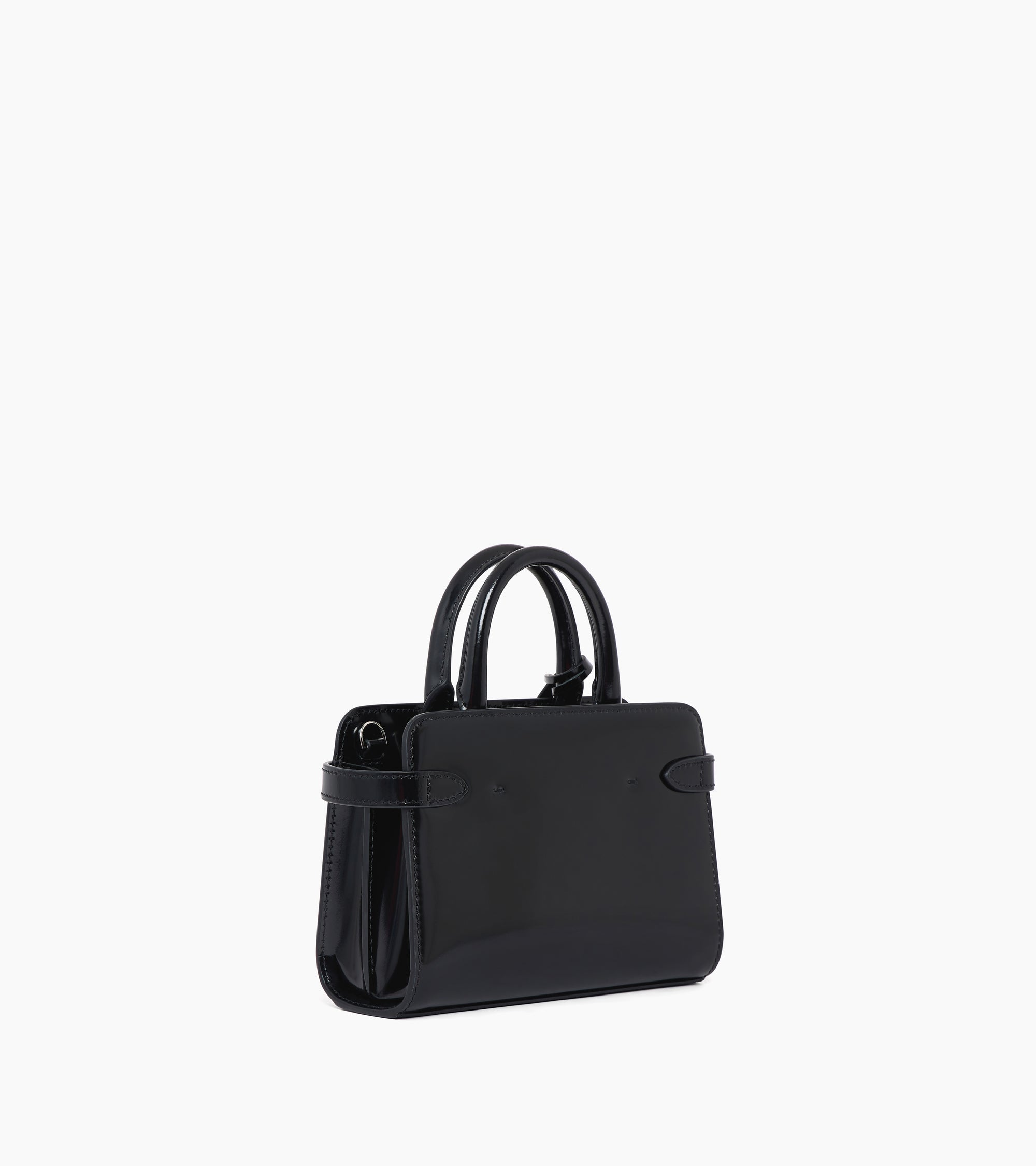 Emilie mini handbag in patent leather