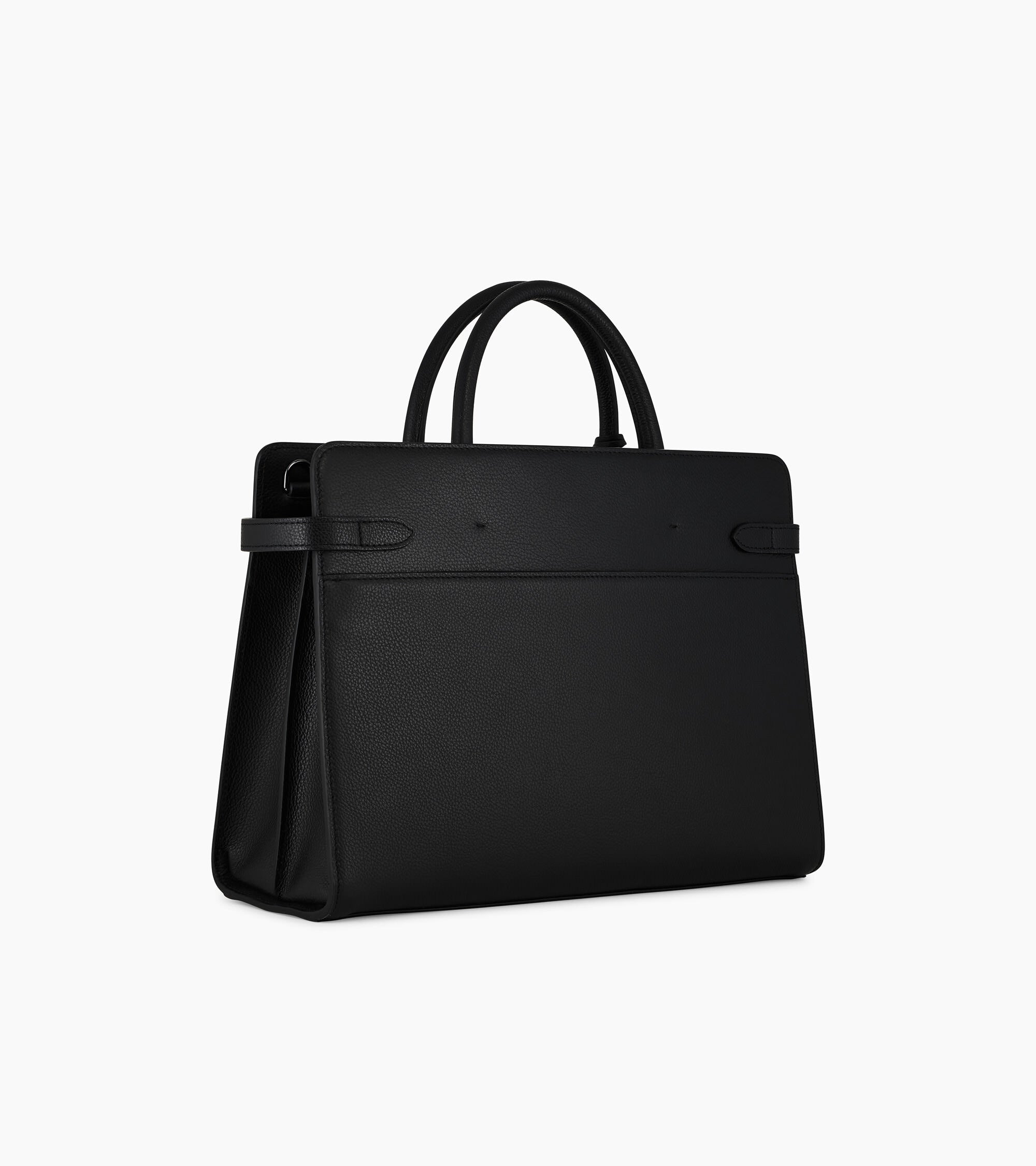 Emilie large handbag in grained leather