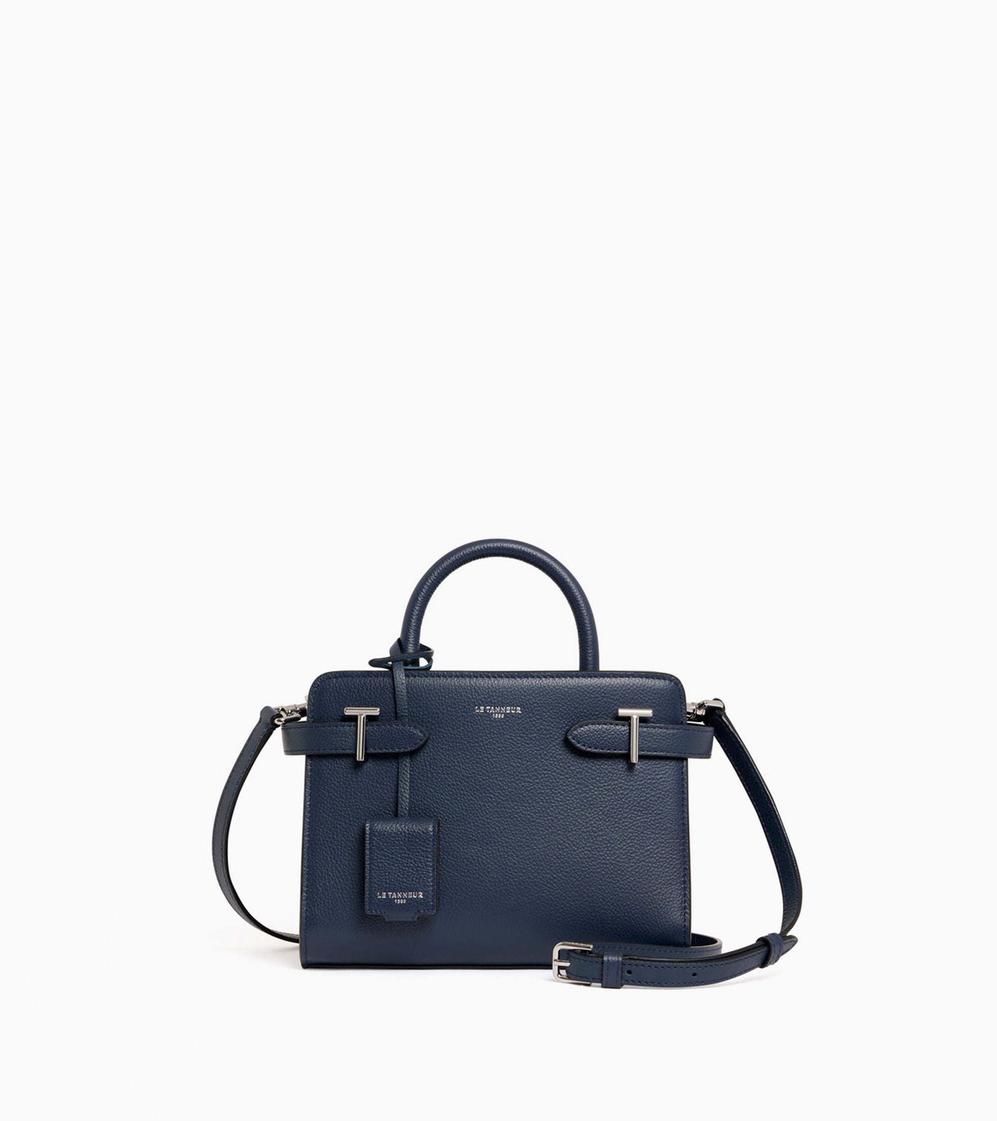 Emilie small handbag in grained leather