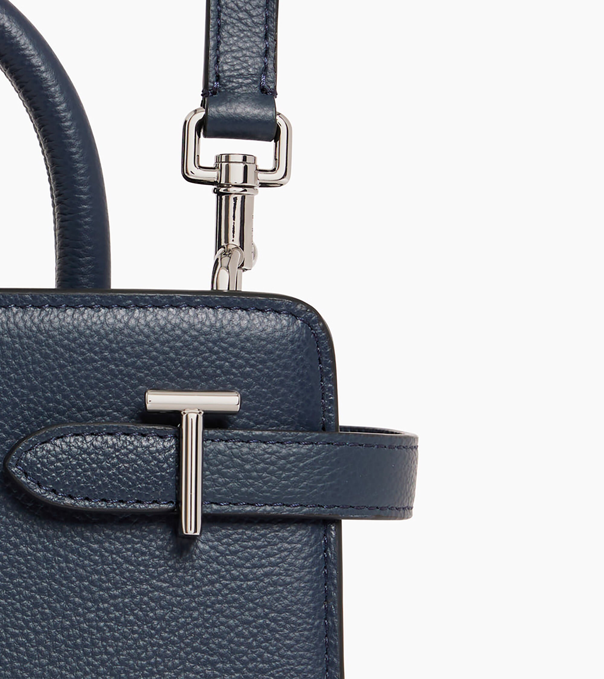 Emilie small handbag in grained leather