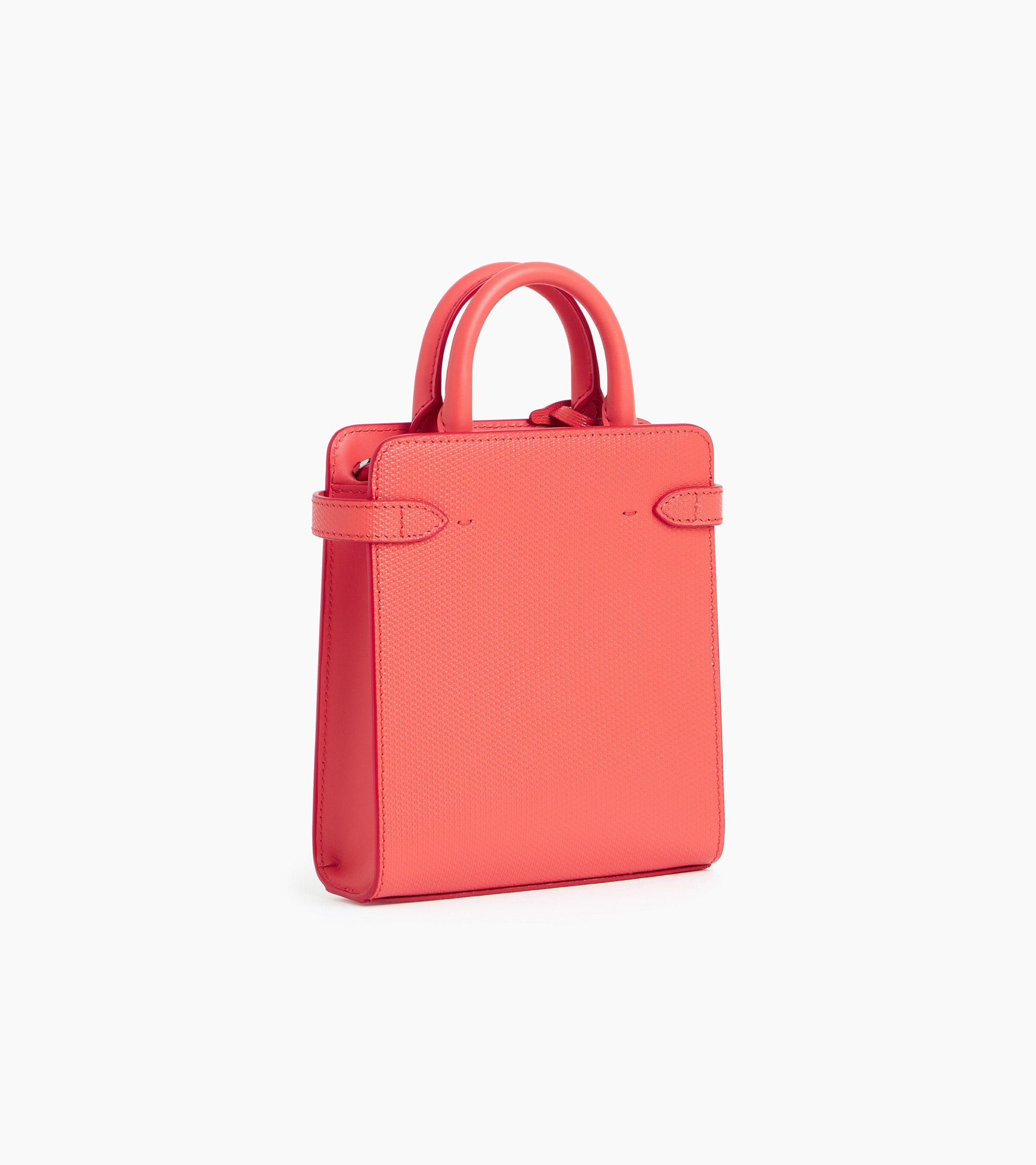 Emilie small vertical handbag in signature T leather