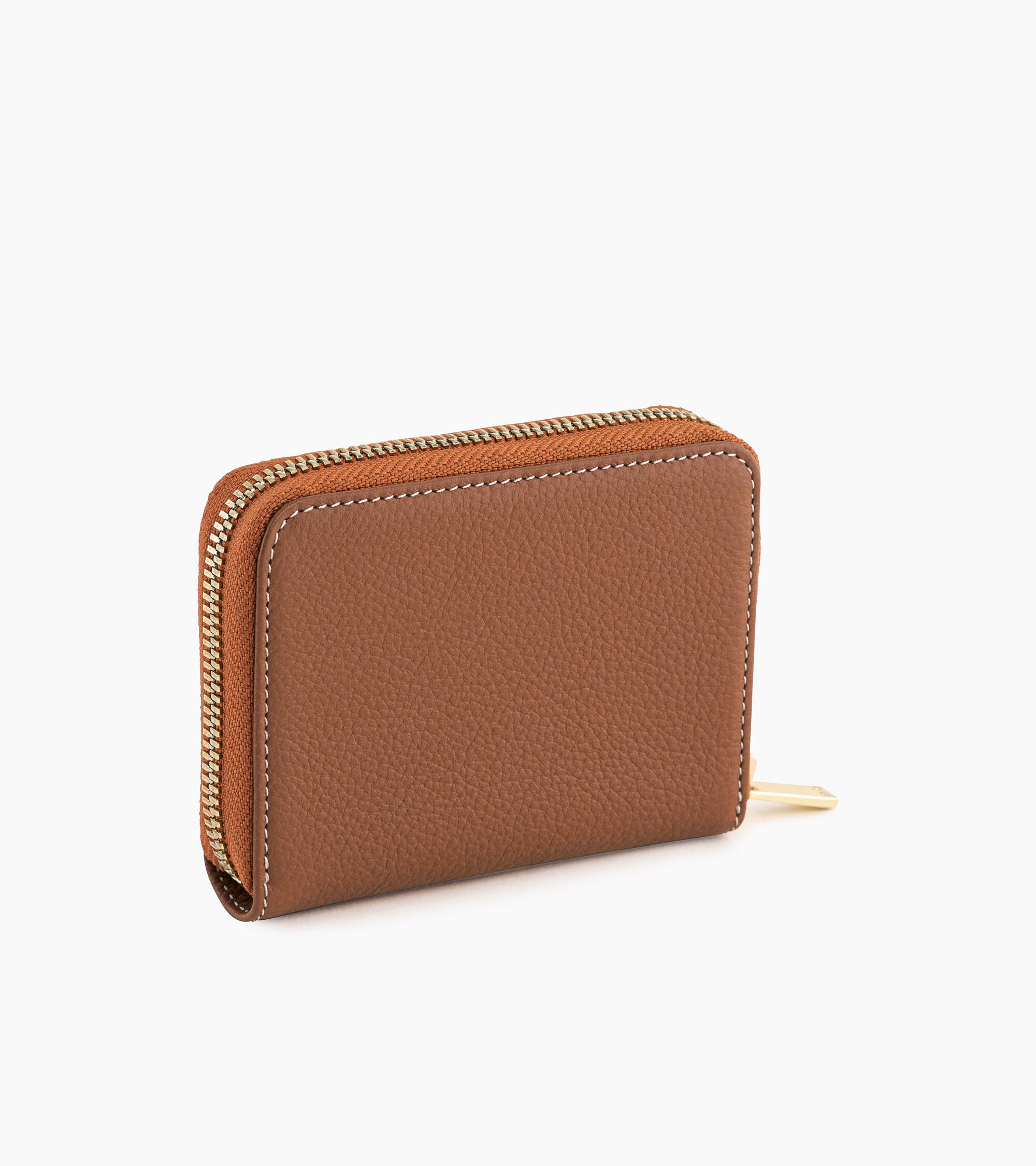 Emilie coin purse in grained leather