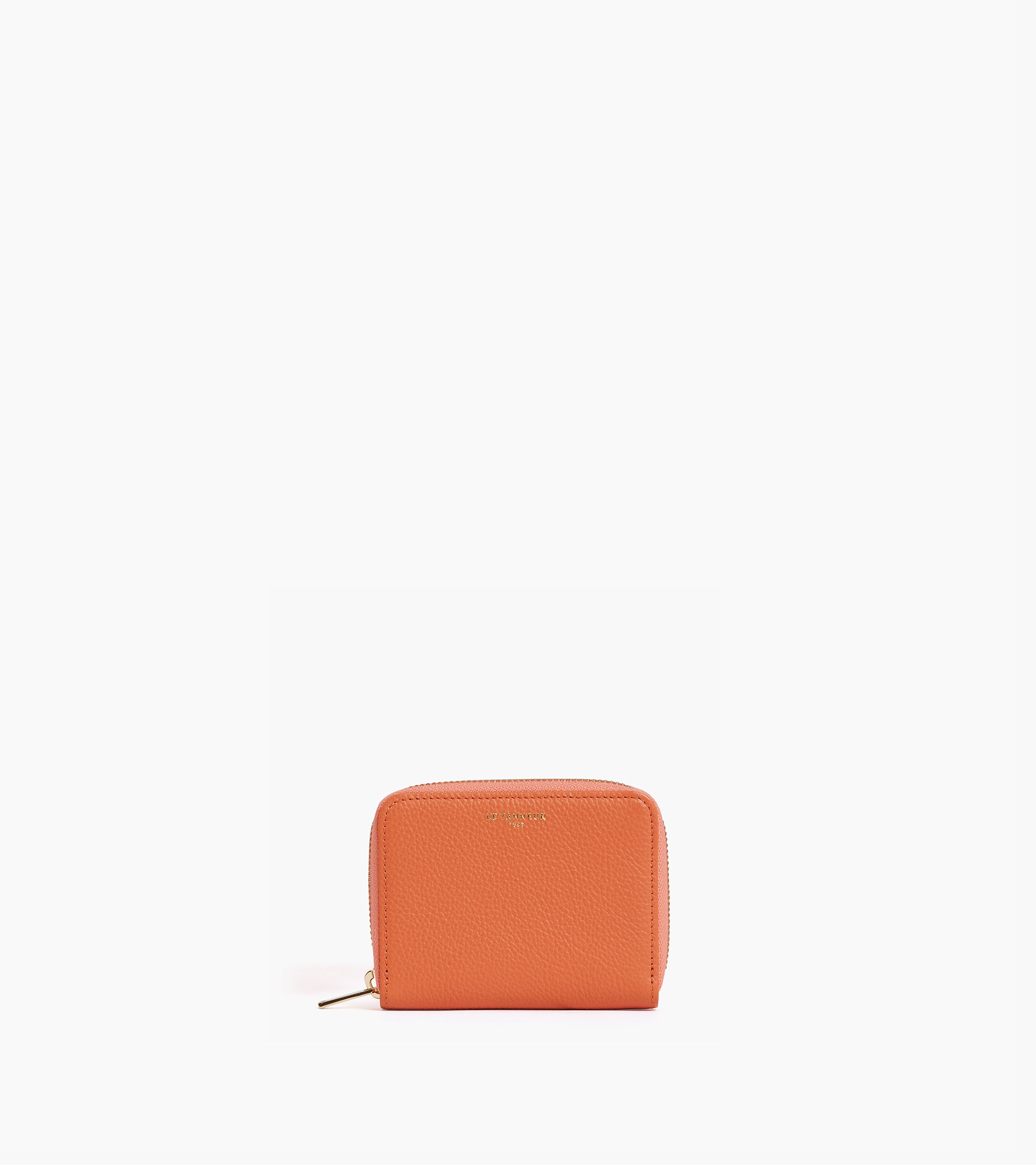 Emilie coin purse in grained leather