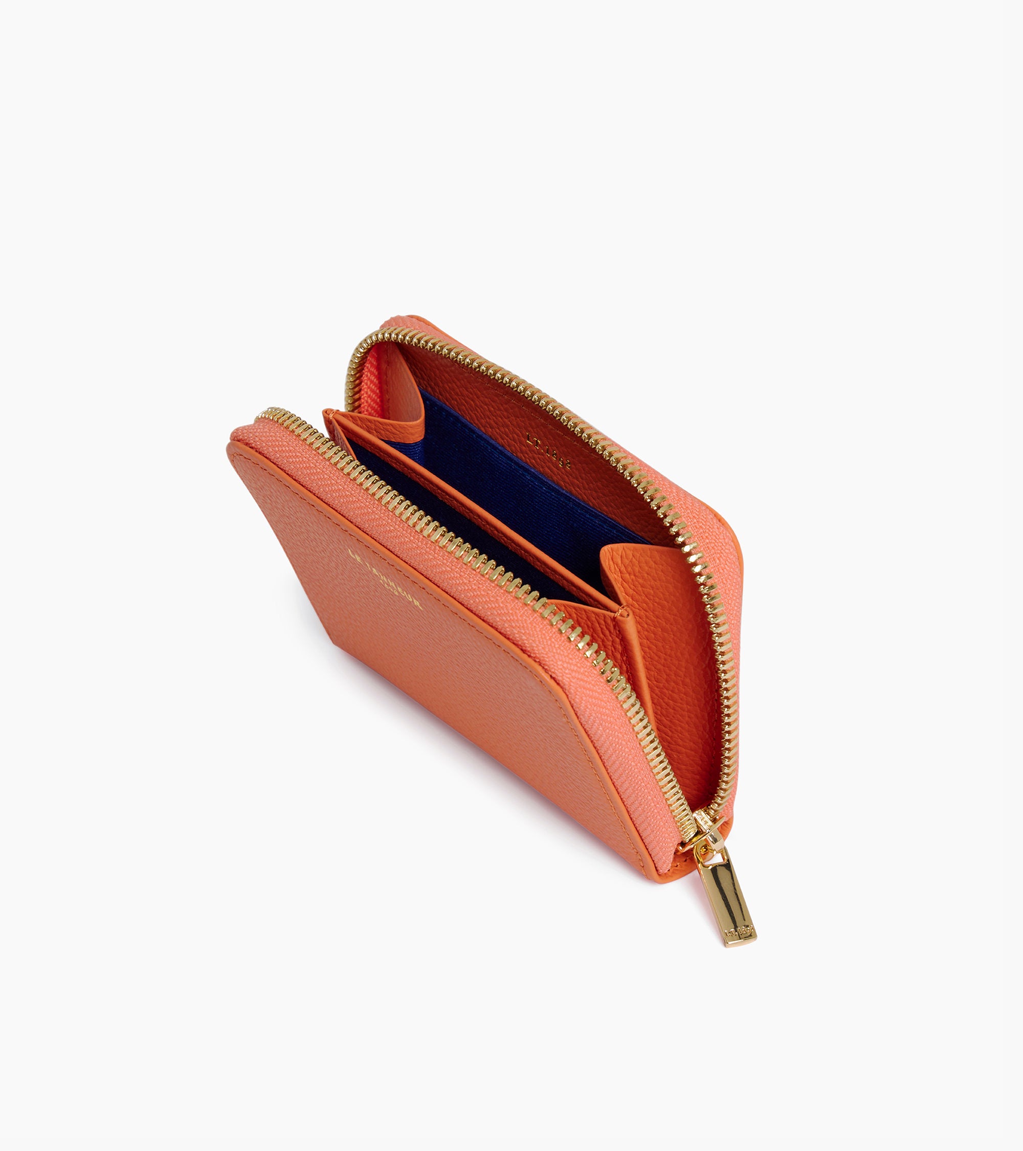 Emilie coin purse in grained leather