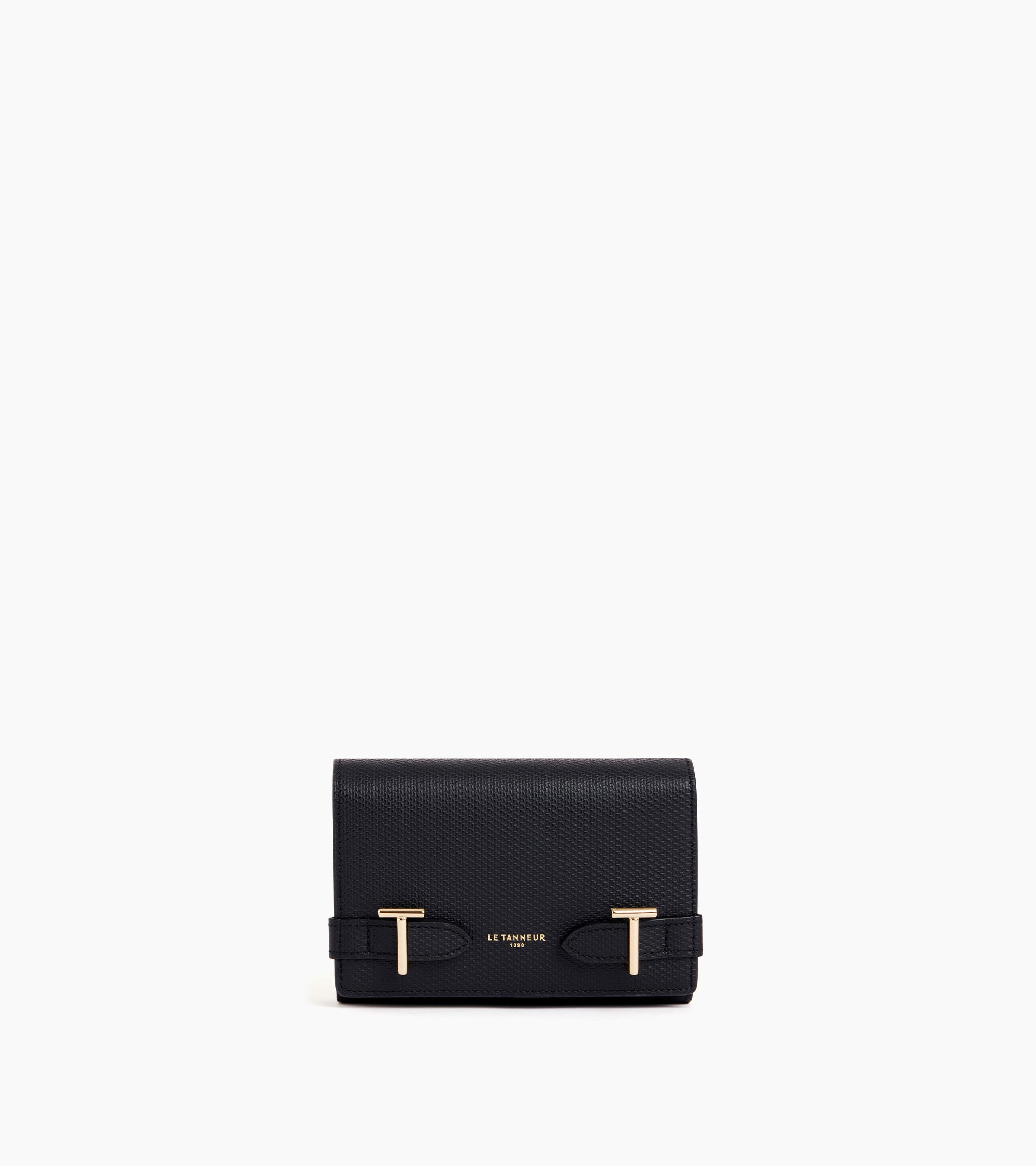 Emilie wallet in signature T leather