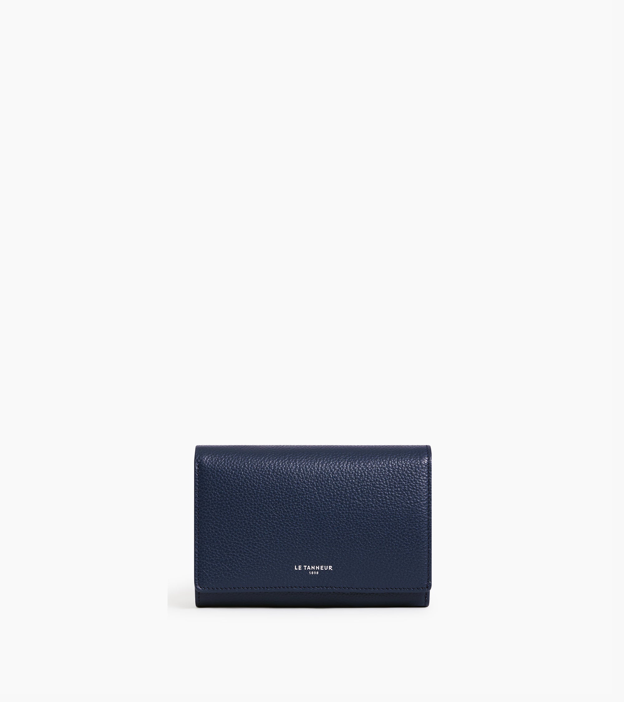 Emilie wallet in grained leather