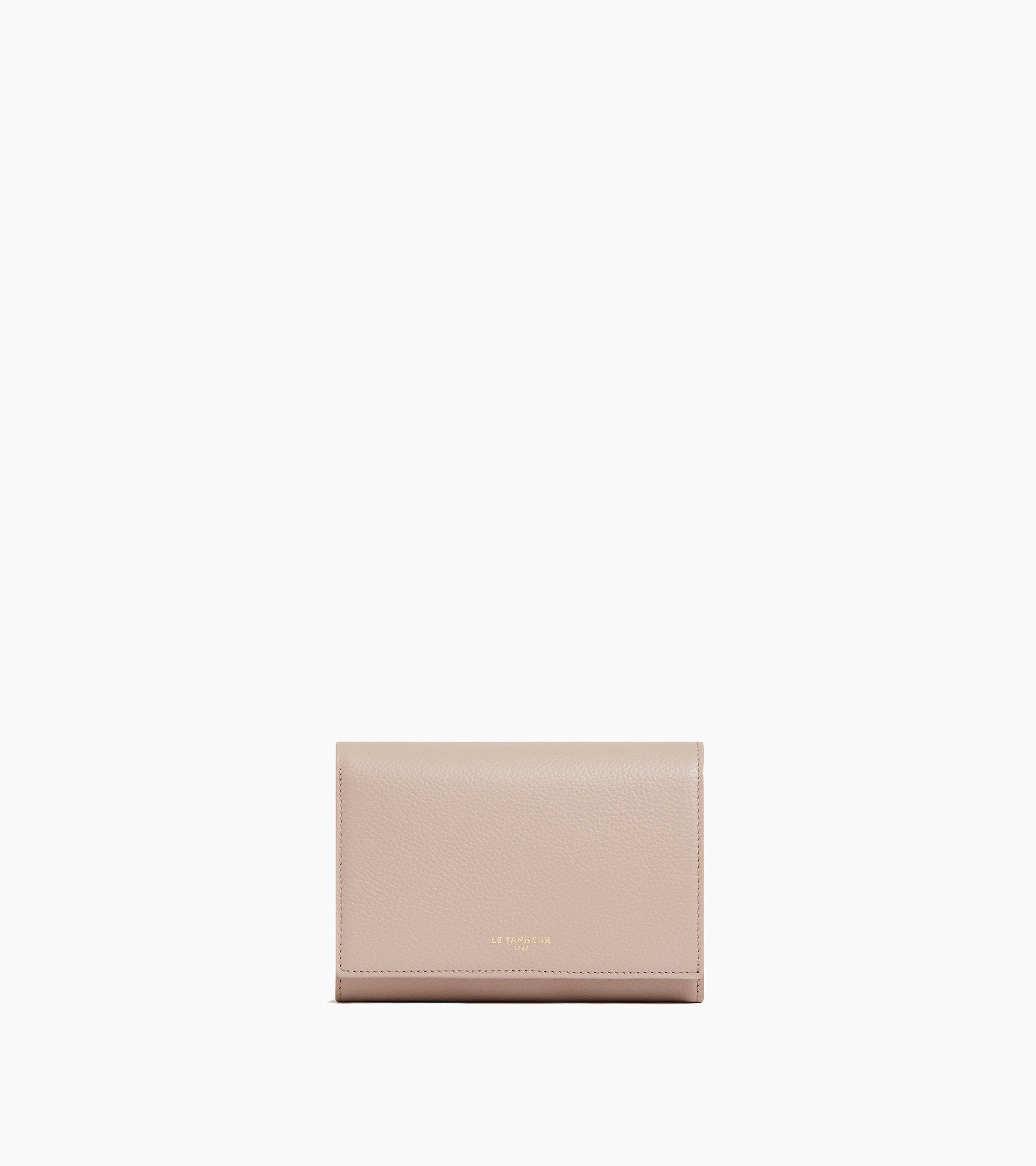 Emilie wallet in grained leather