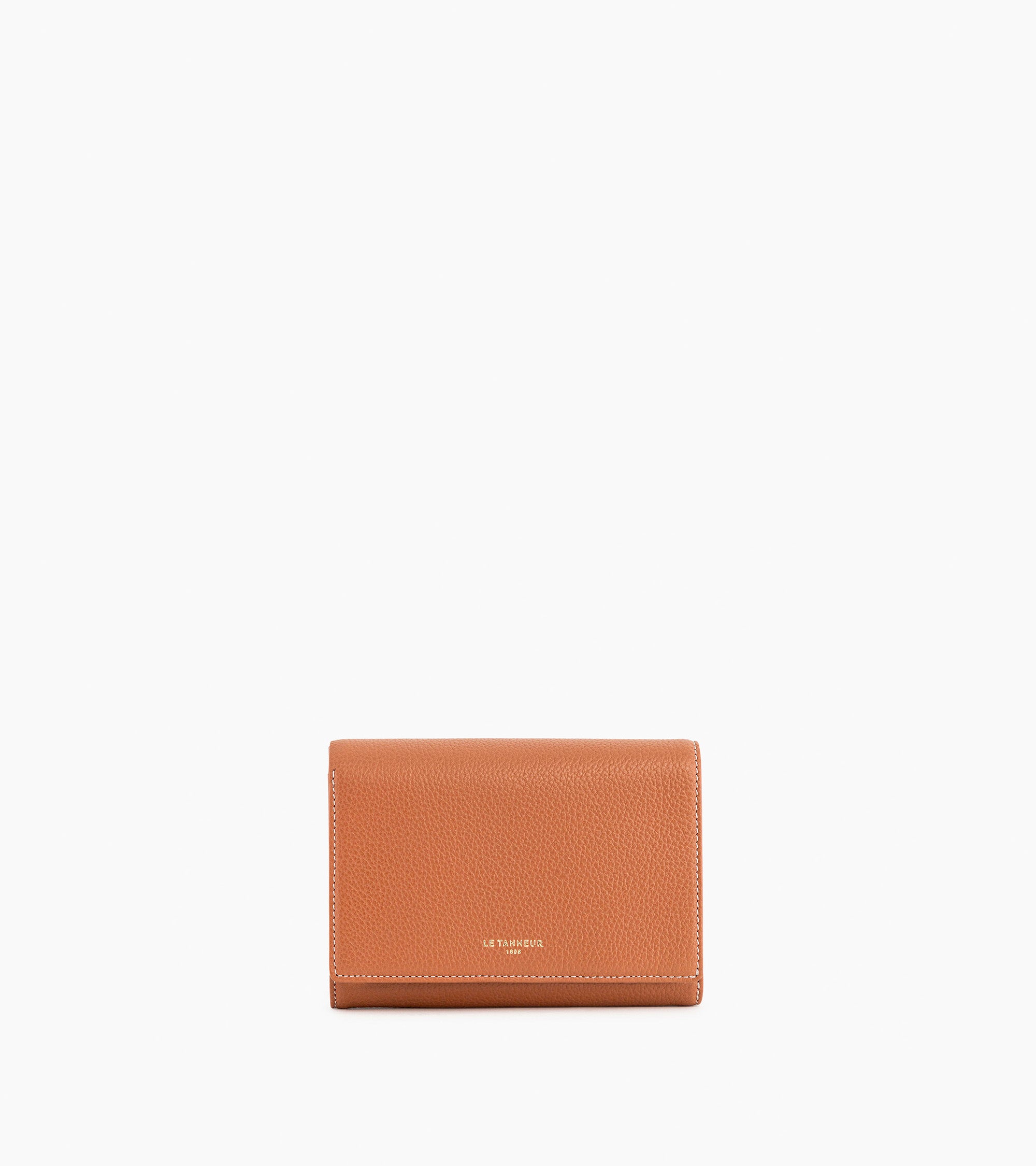 Emilie wallet in grained leather