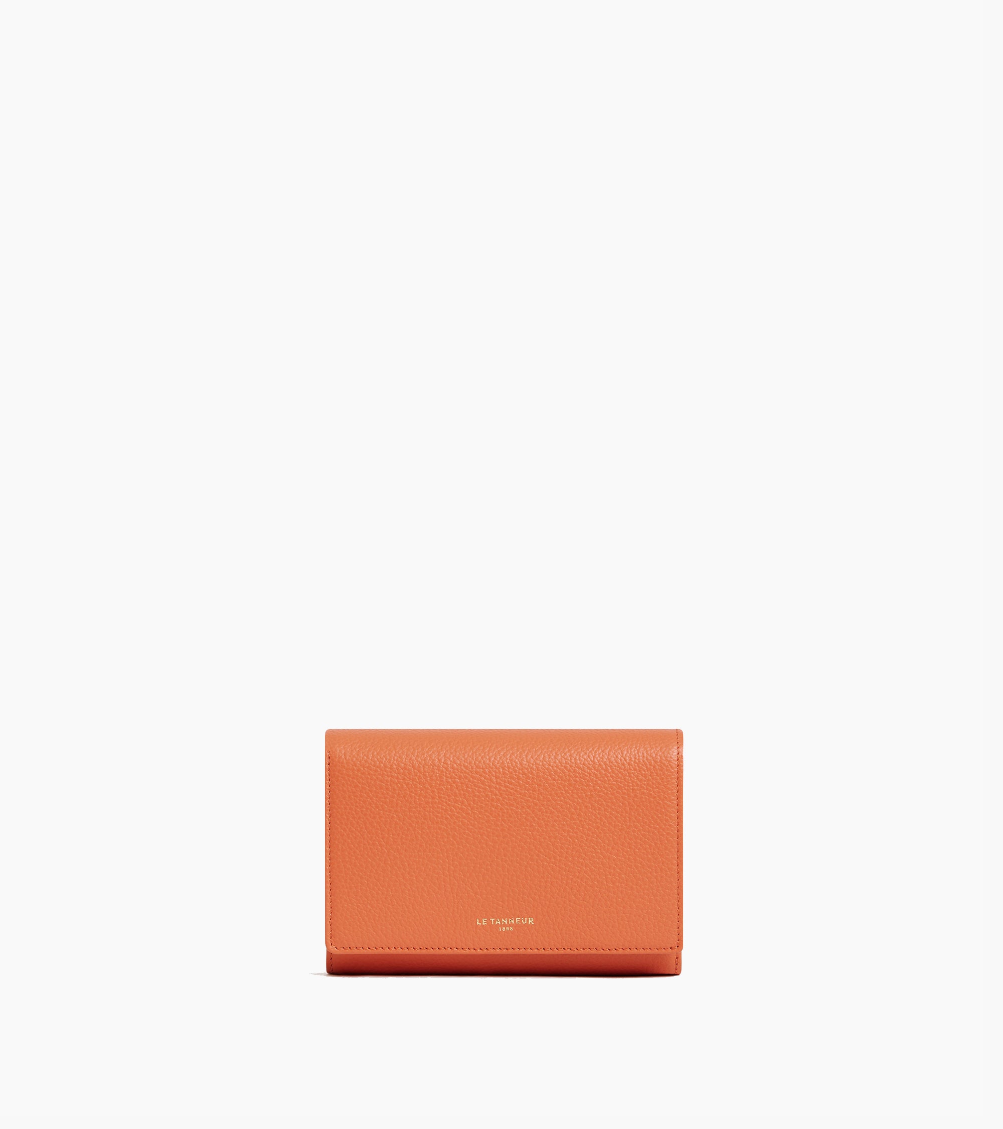 Emilie wallet in grained leather