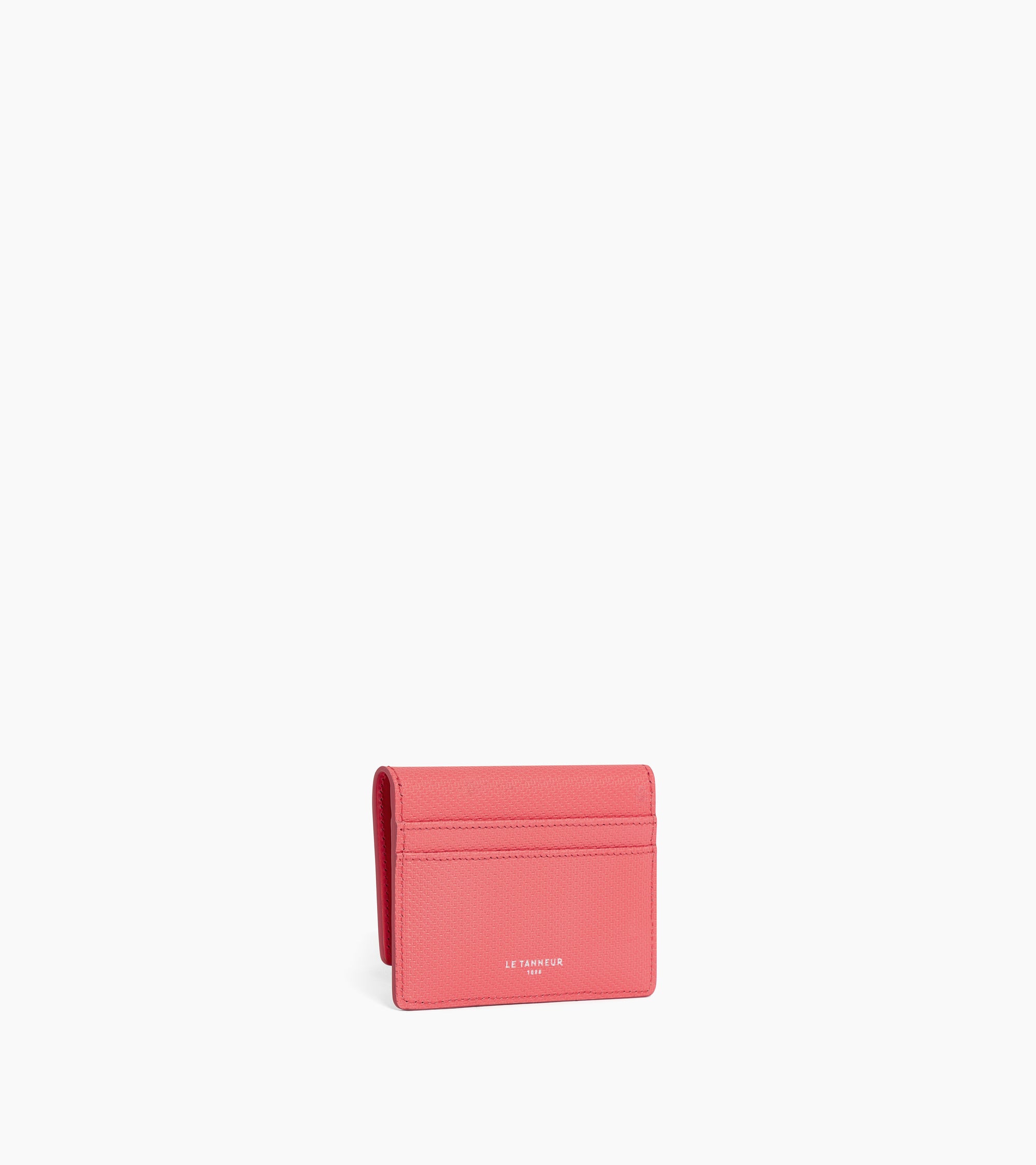 Emilie flap cardholder in signature T leather