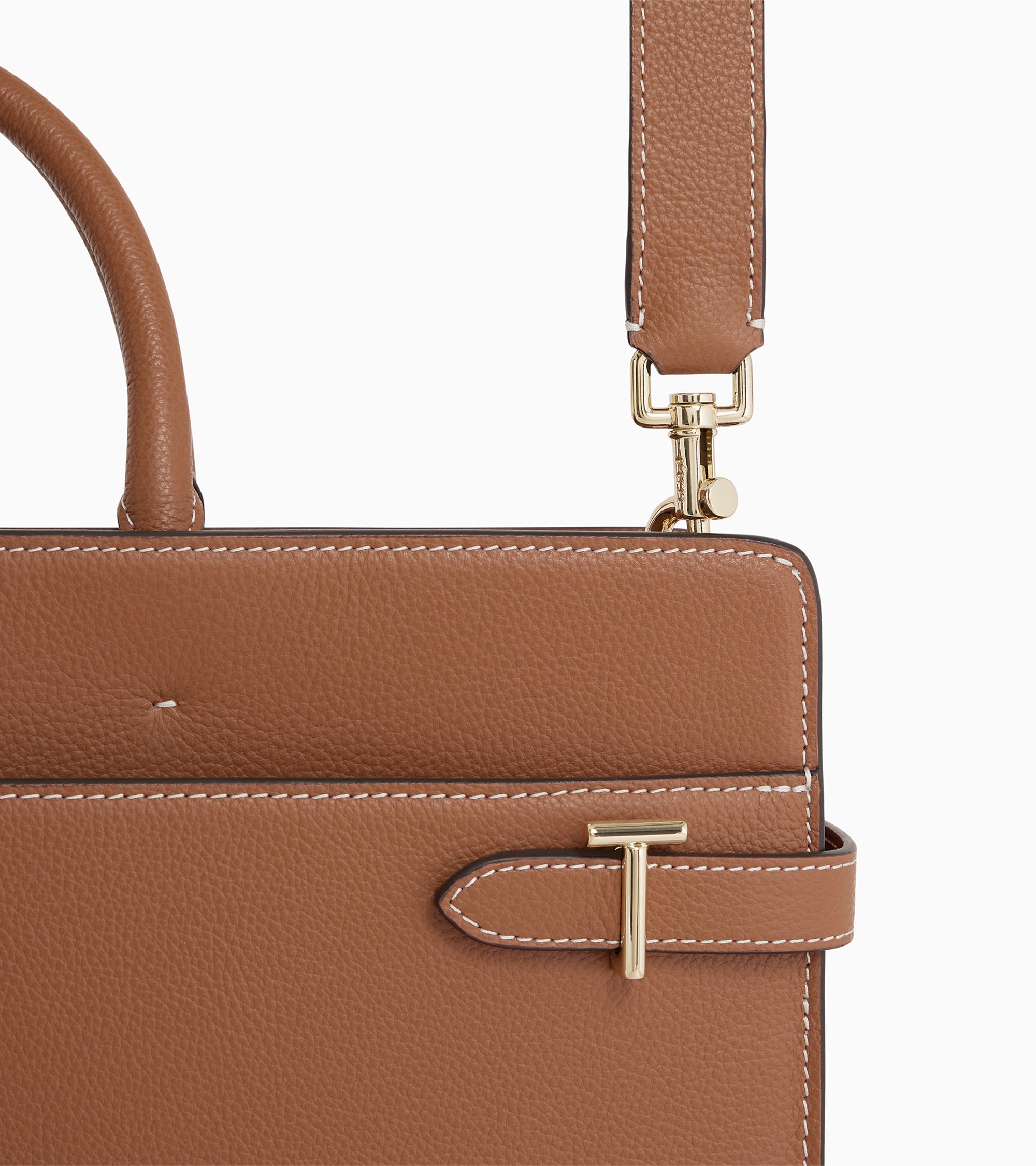 Emilie briefcase in grained leather