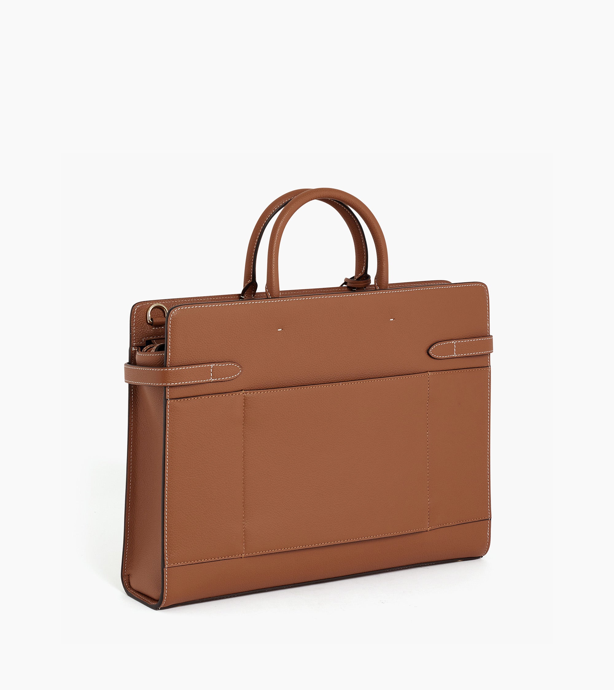 Emilie briefcase in grained leather