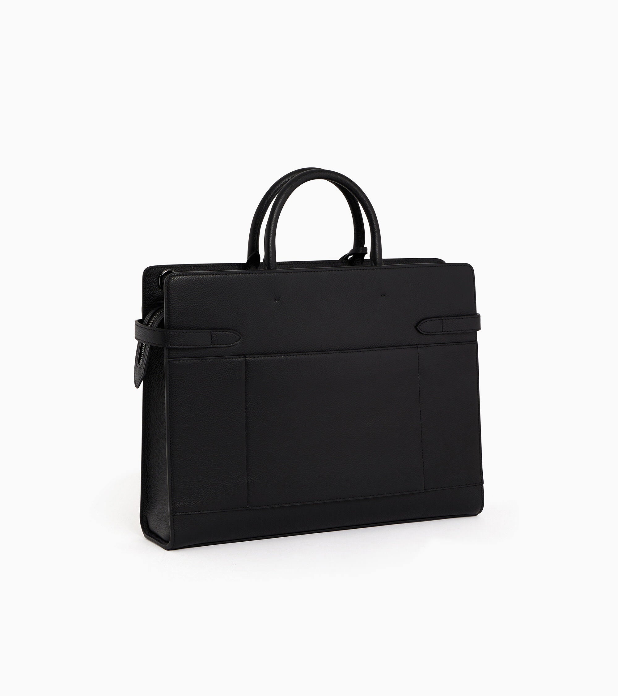 Emilie briefcase in grained leather