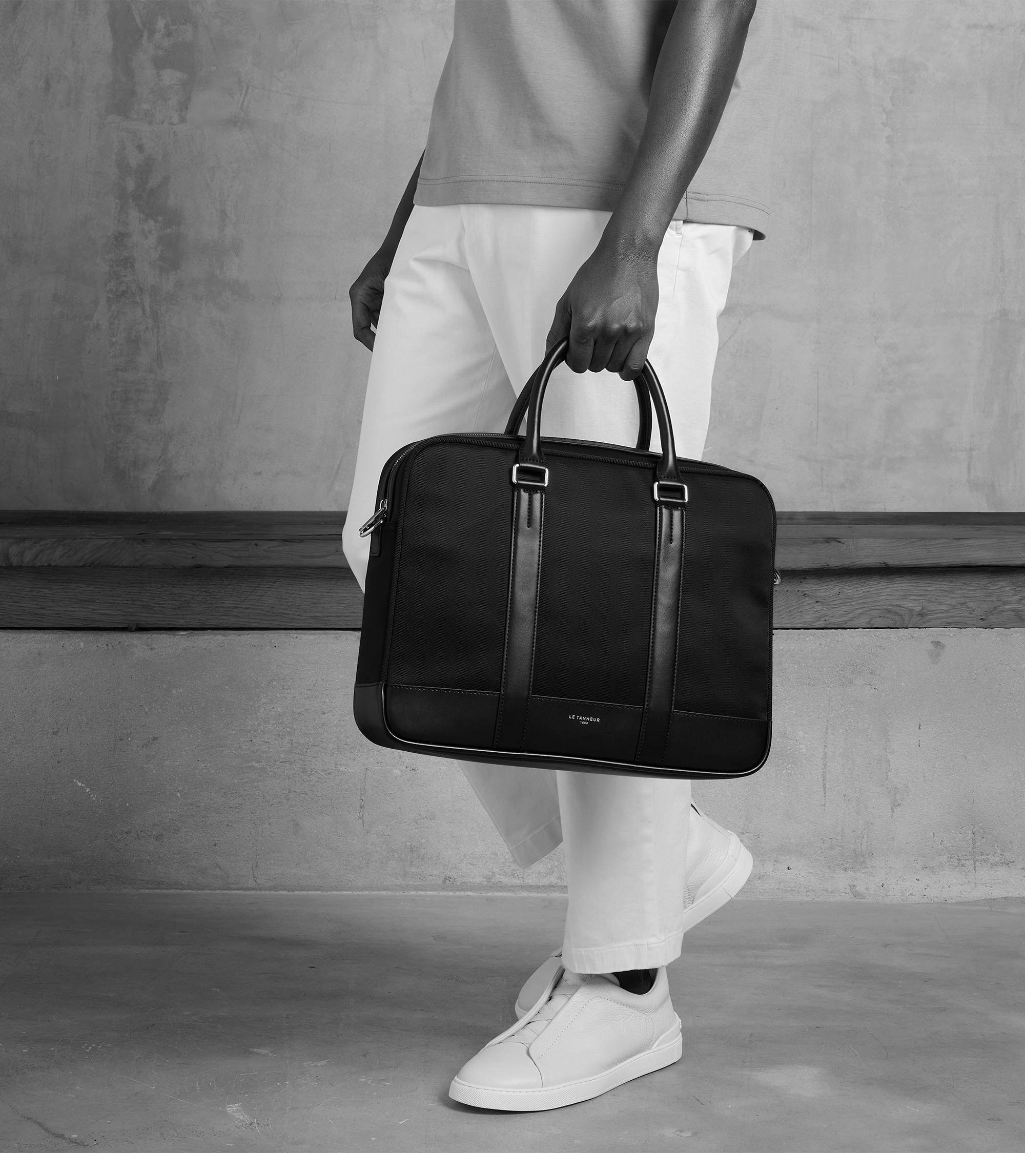 Gaspard 1 gusset briefcase