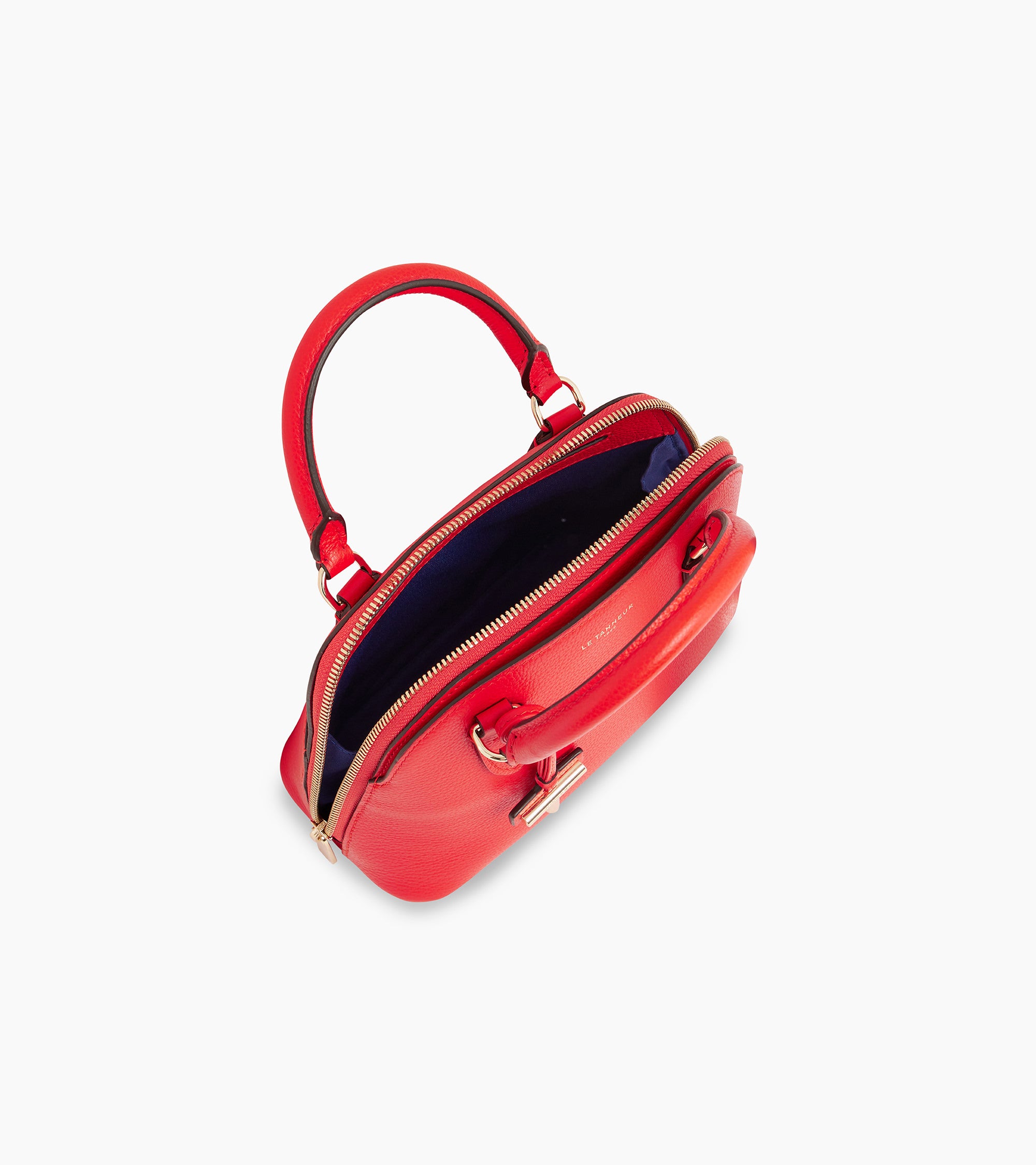 Gisèle small handbag in grained leather