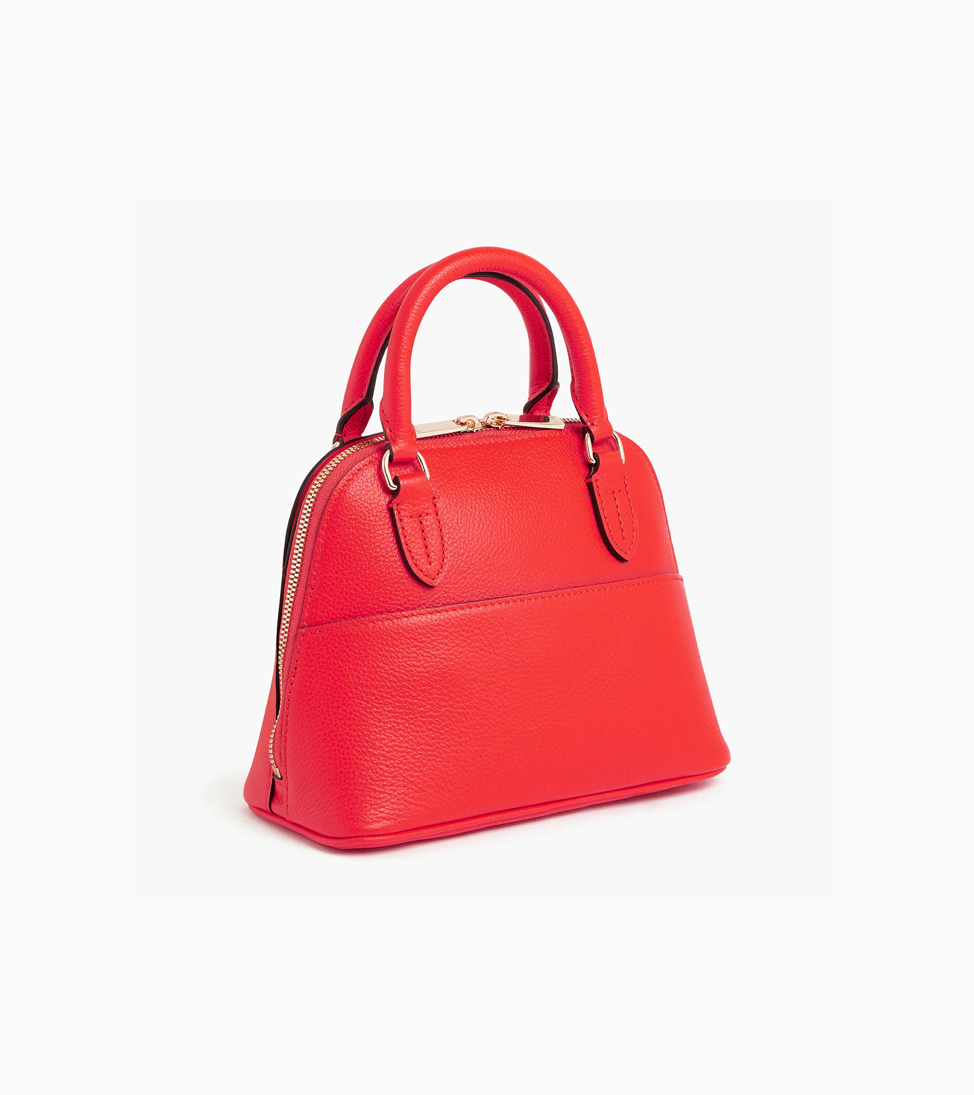 Gisèle small handbag in grained leather