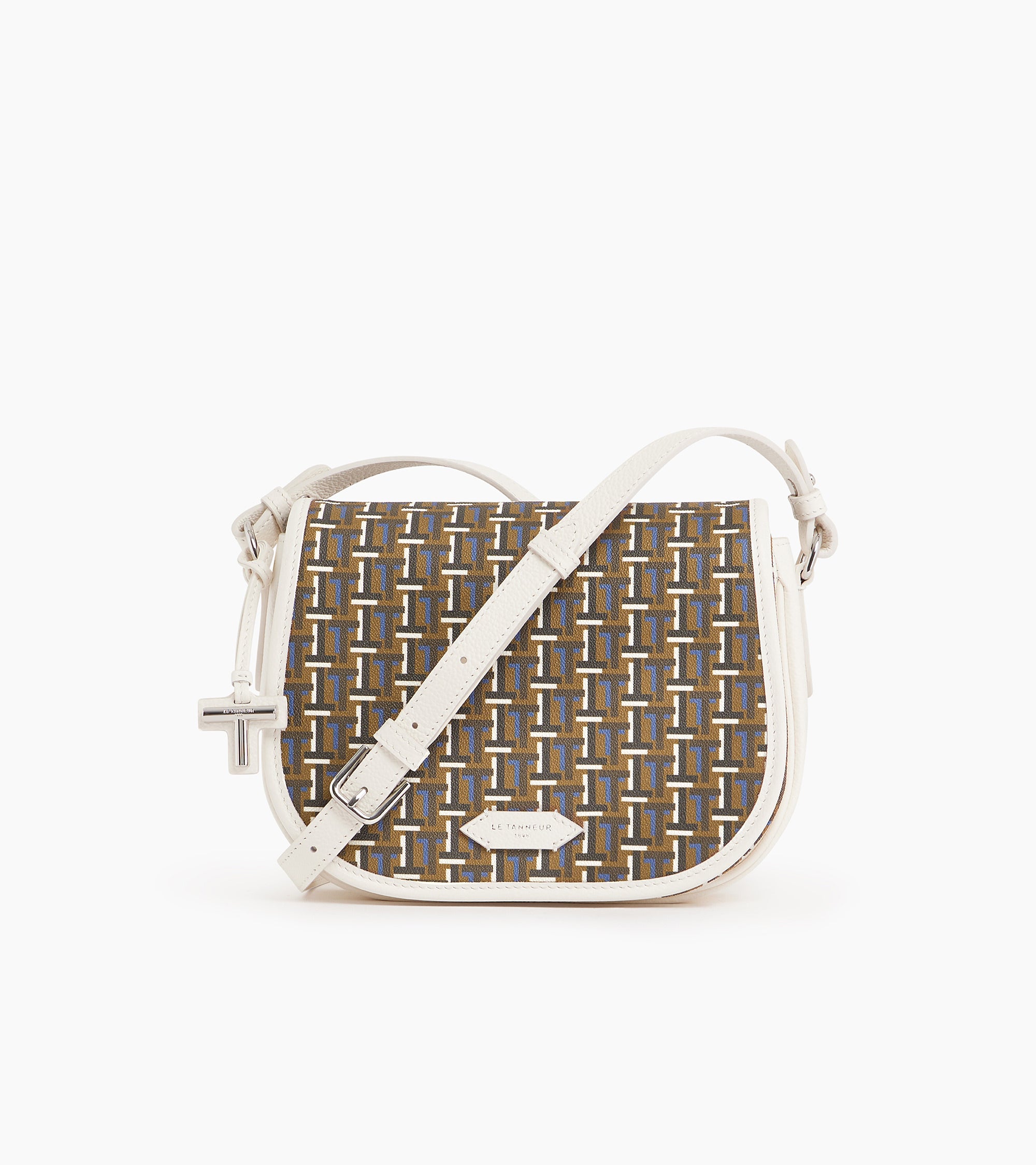 Gisèle medium shoulder bag in signature canvas