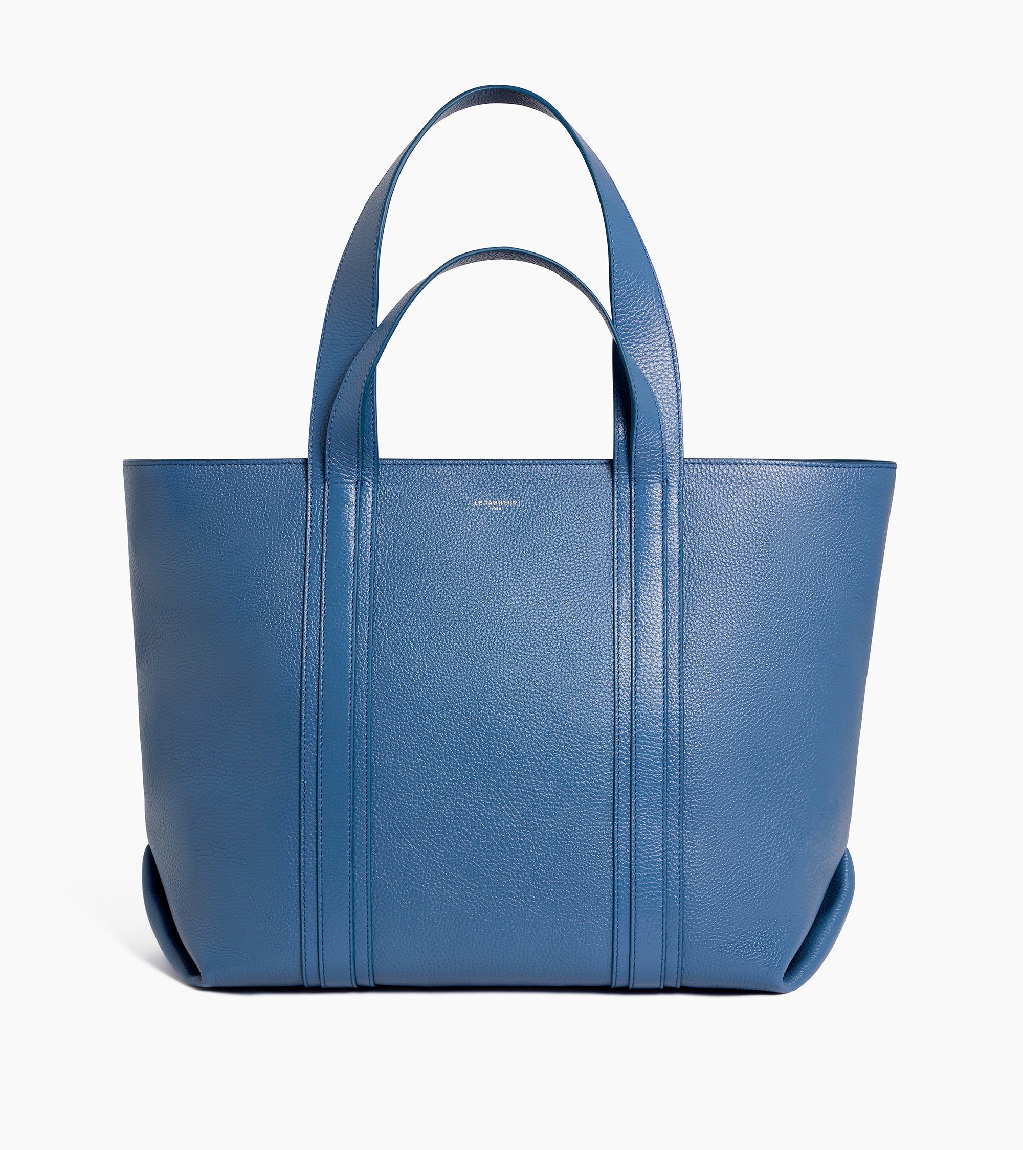 Grâce tote bag in grained leather