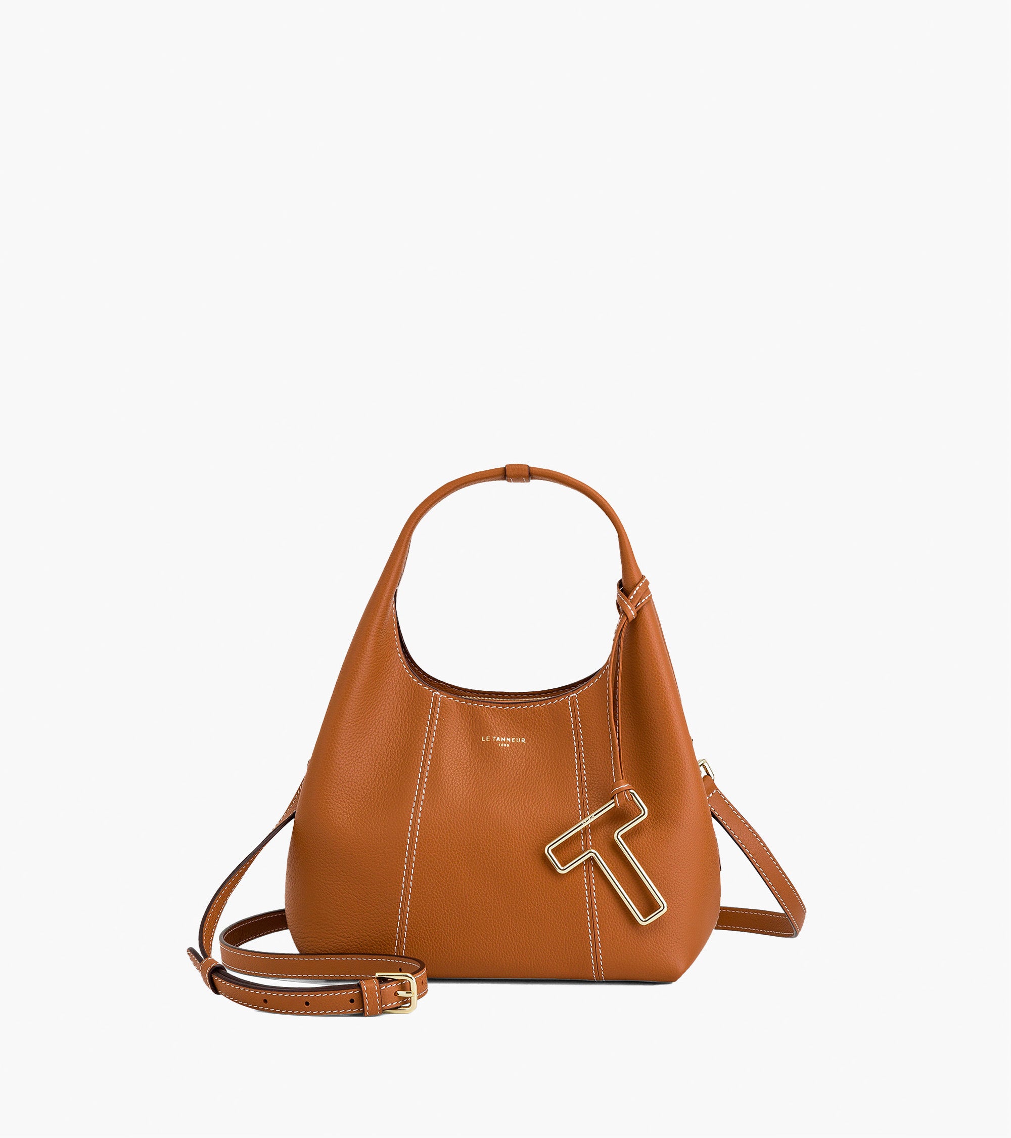 Juliette small handbag in grained leather