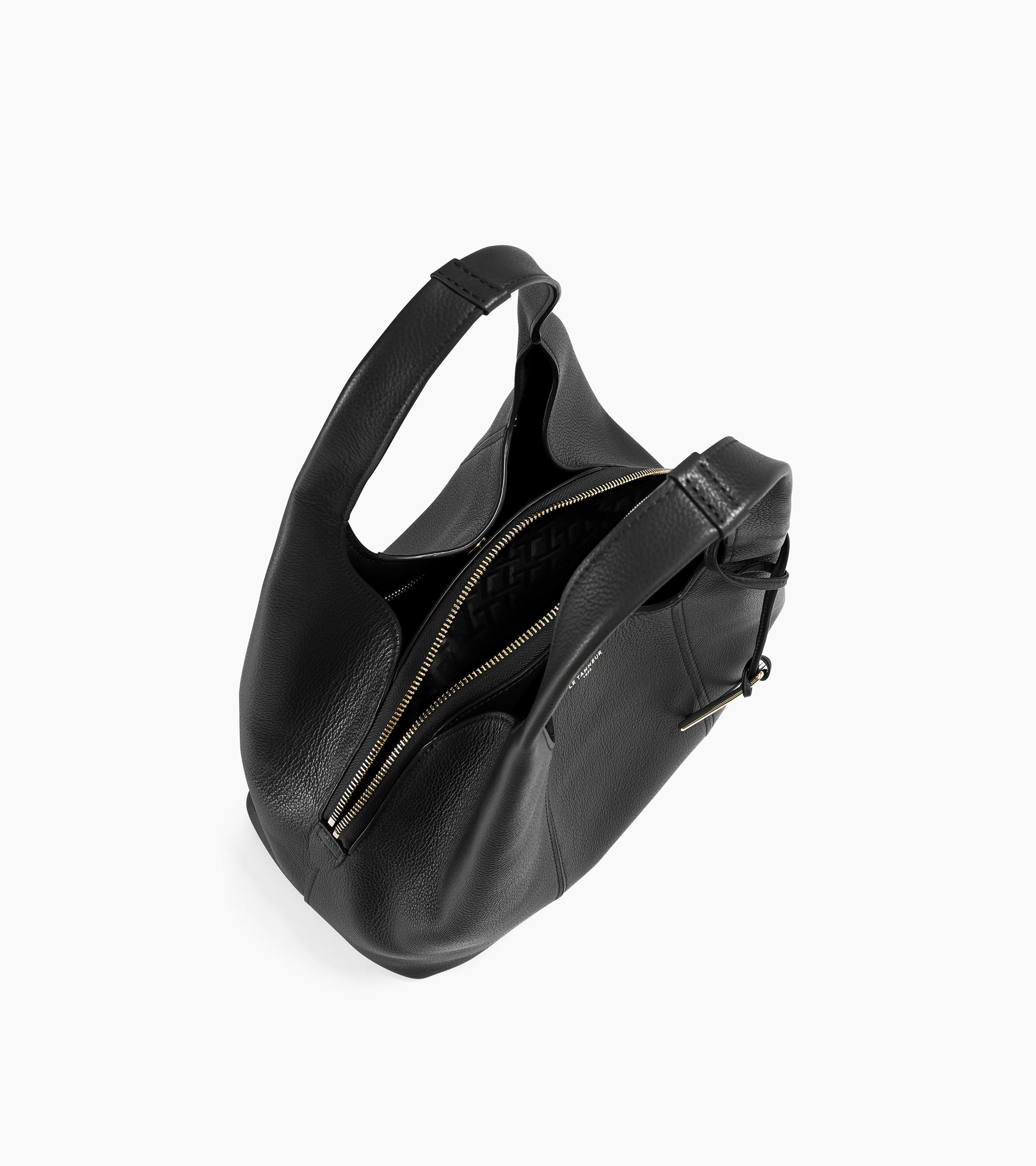 Juliette medium-sized shoulder bag in grained leather