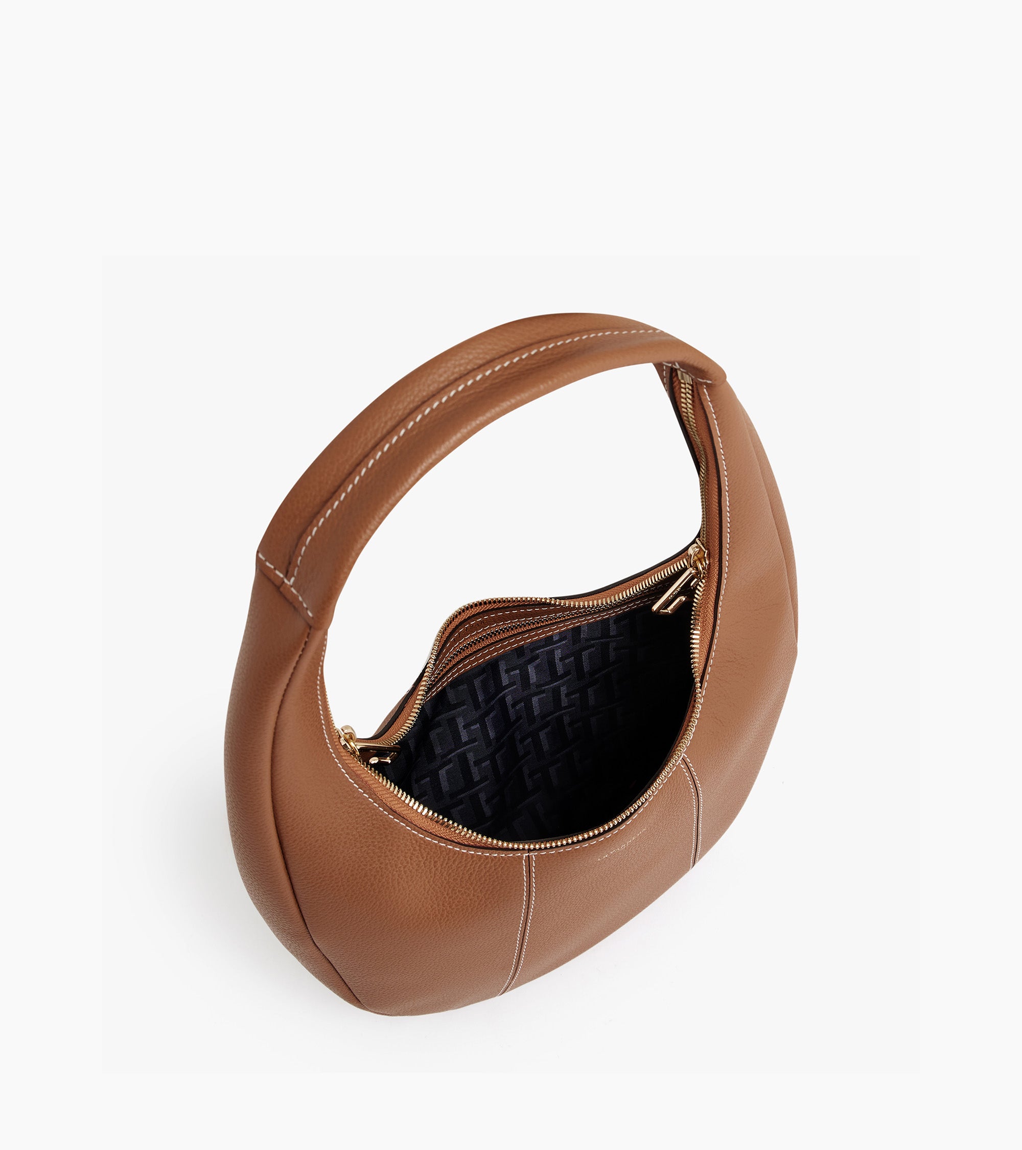 Juliette medium hobo bag in grained leather