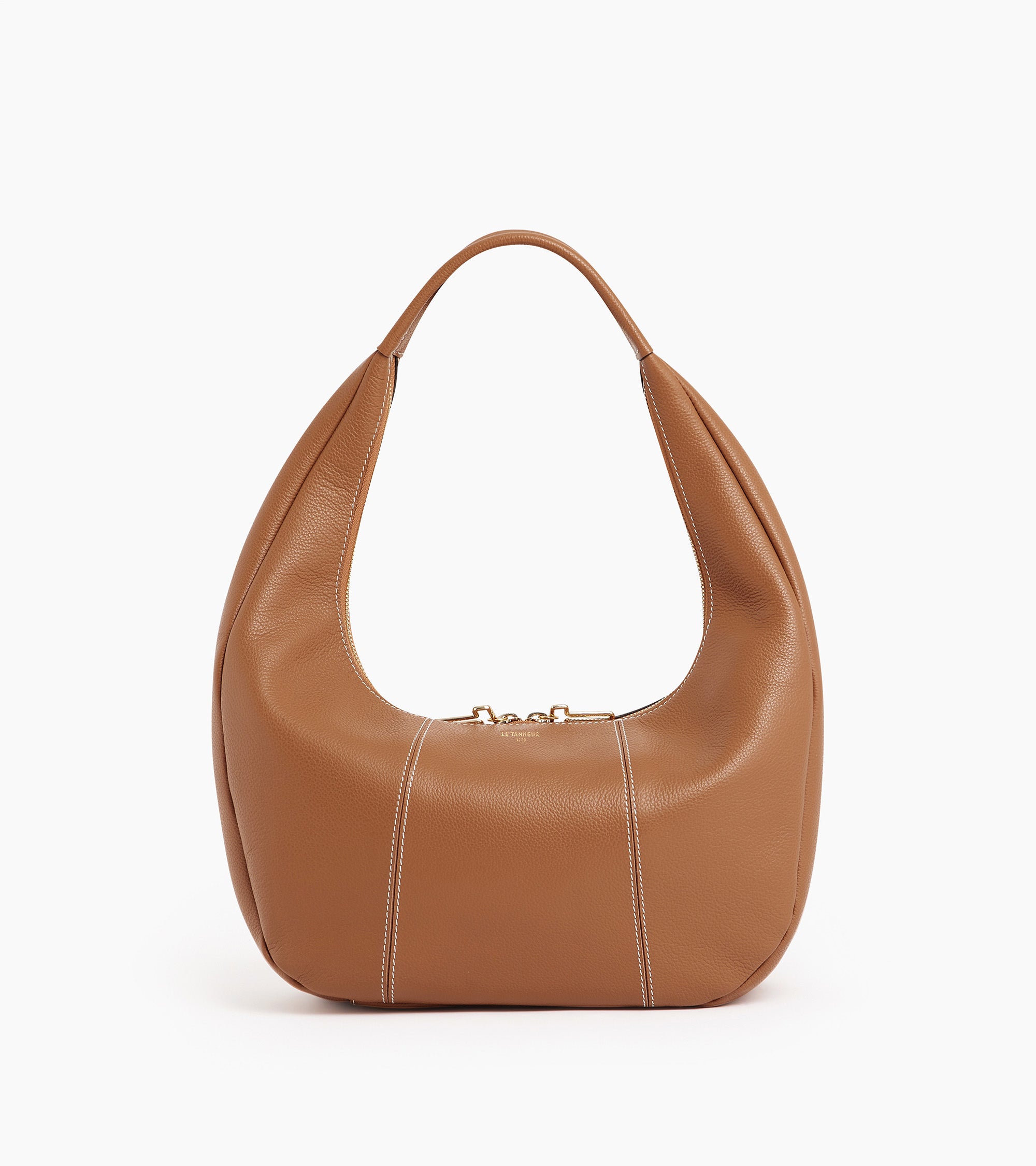 Juliette large hobo bag in grained leather